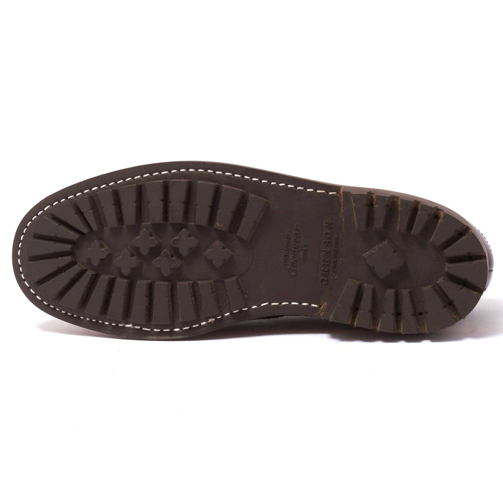 Grenson Archie Brogue Shoes - Dark Brown