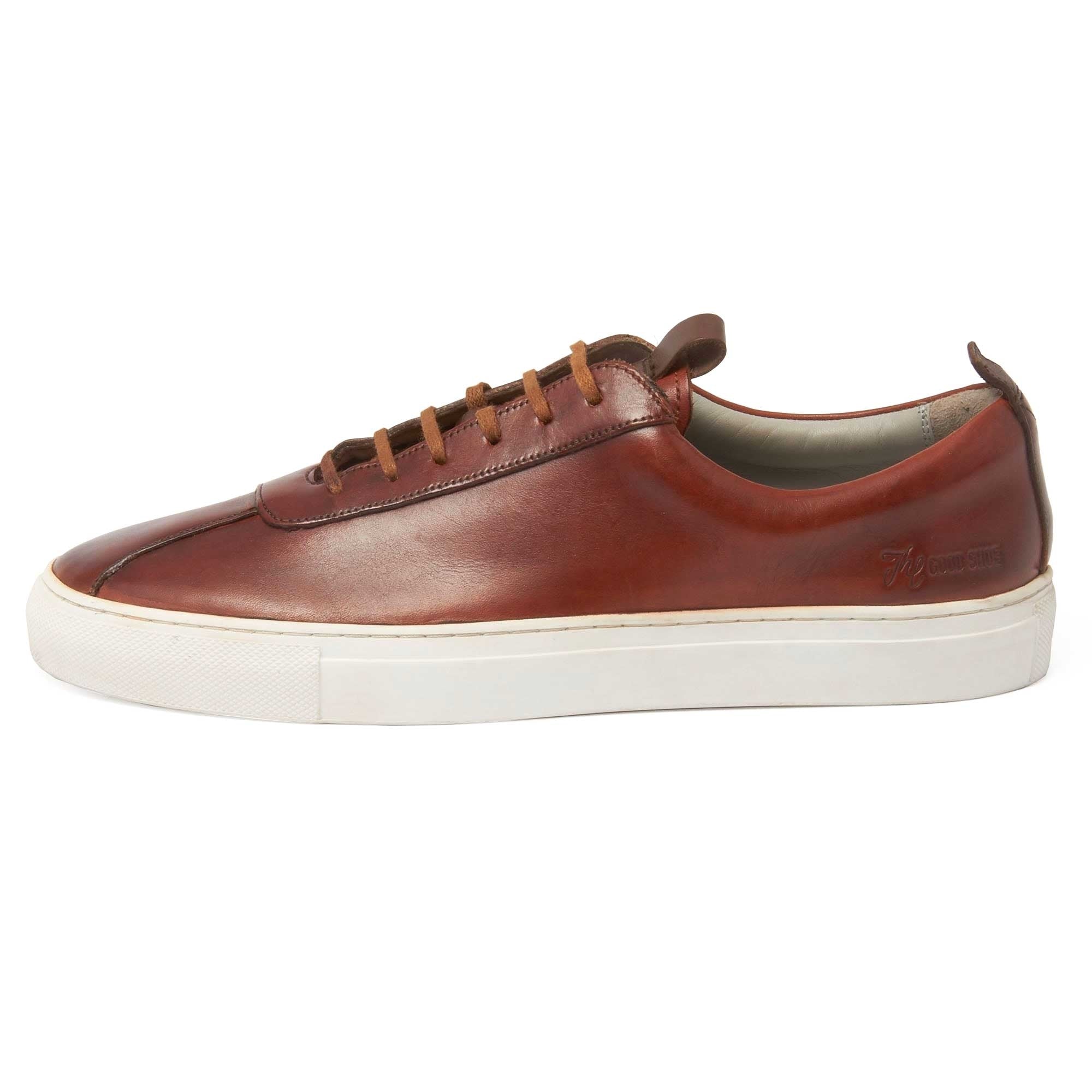 Sneaker 1 Leather Trainer - Tan