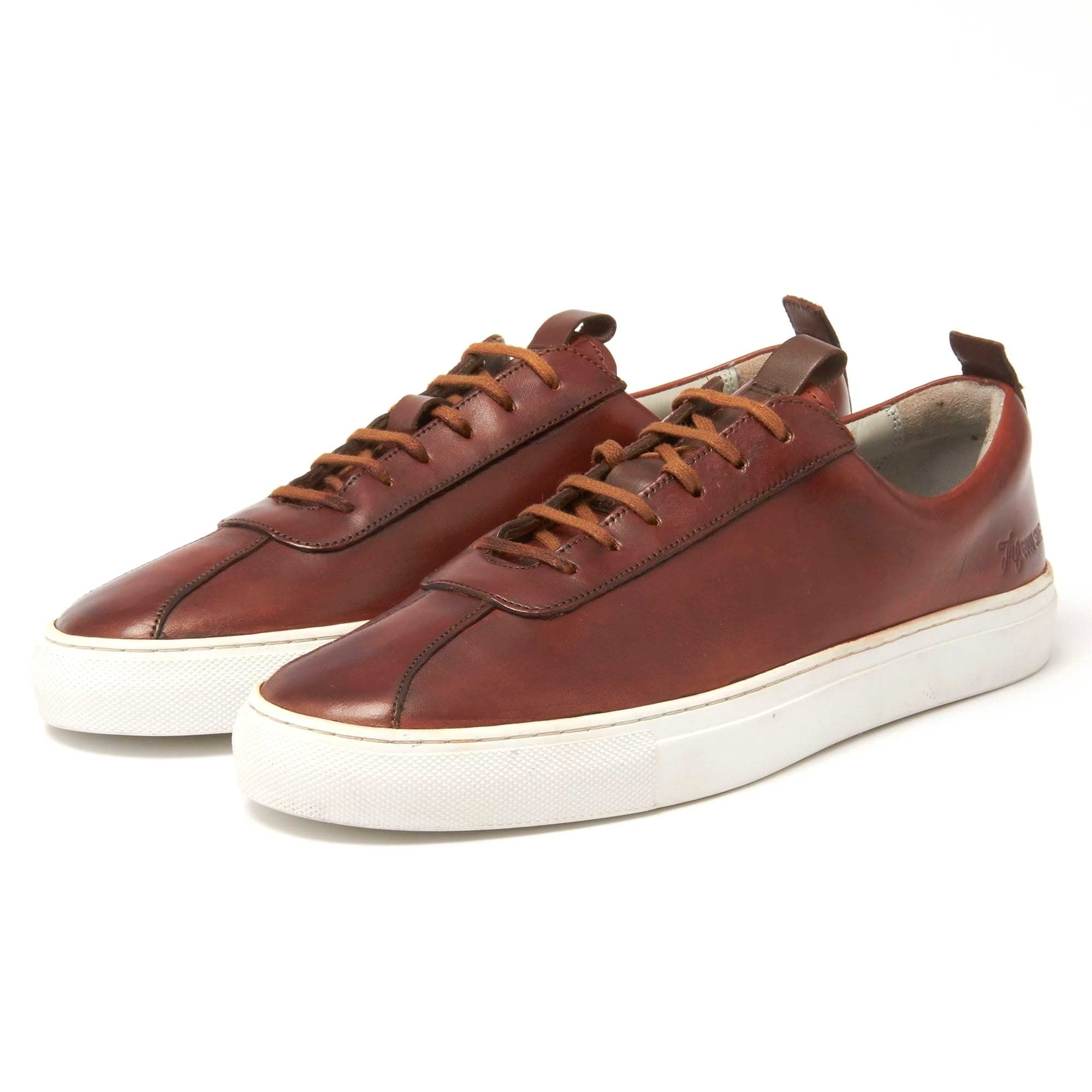 Sneaker 1 Leather Trainer - Tan
