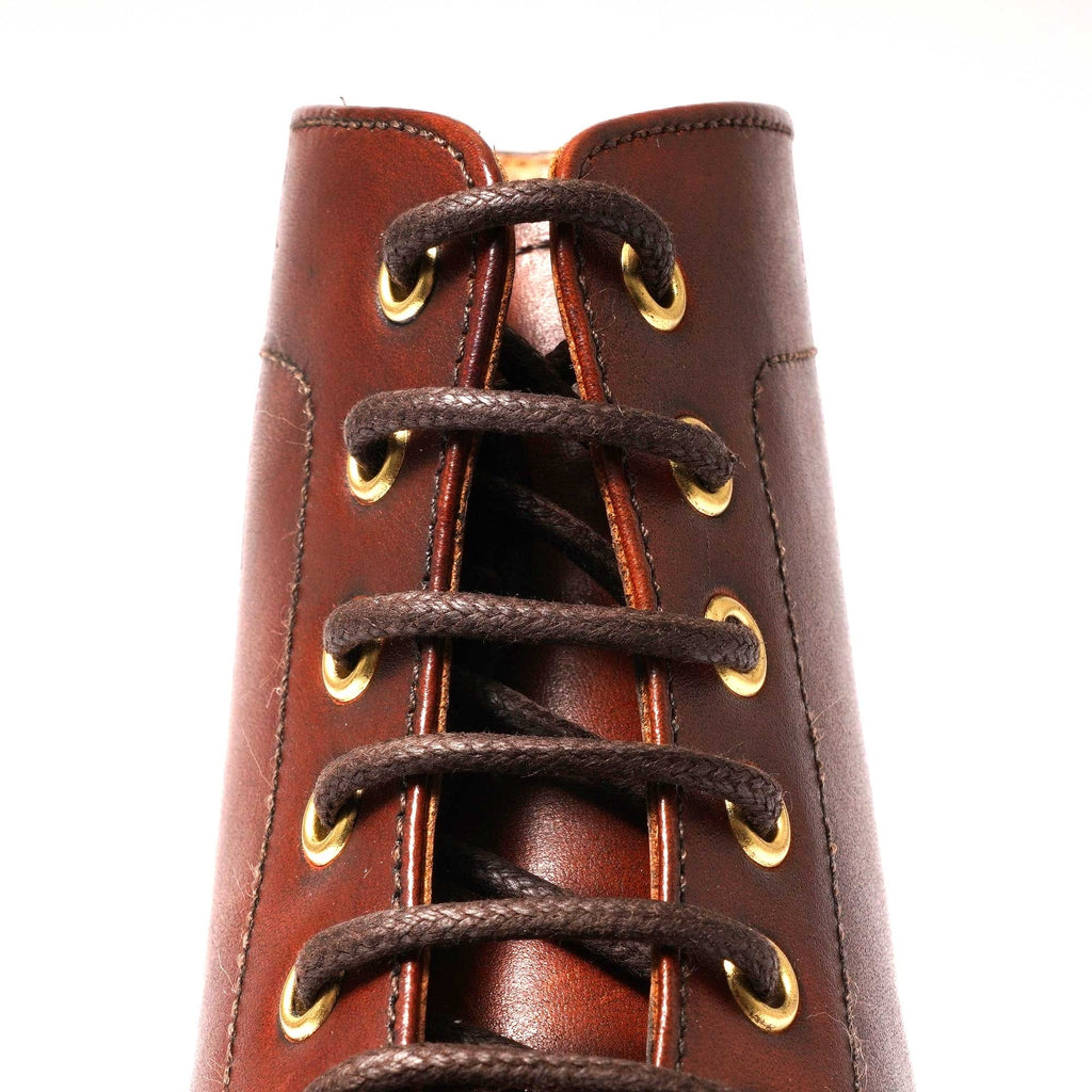 Grenson Joseph Toe Cap Derby Boot - Tan