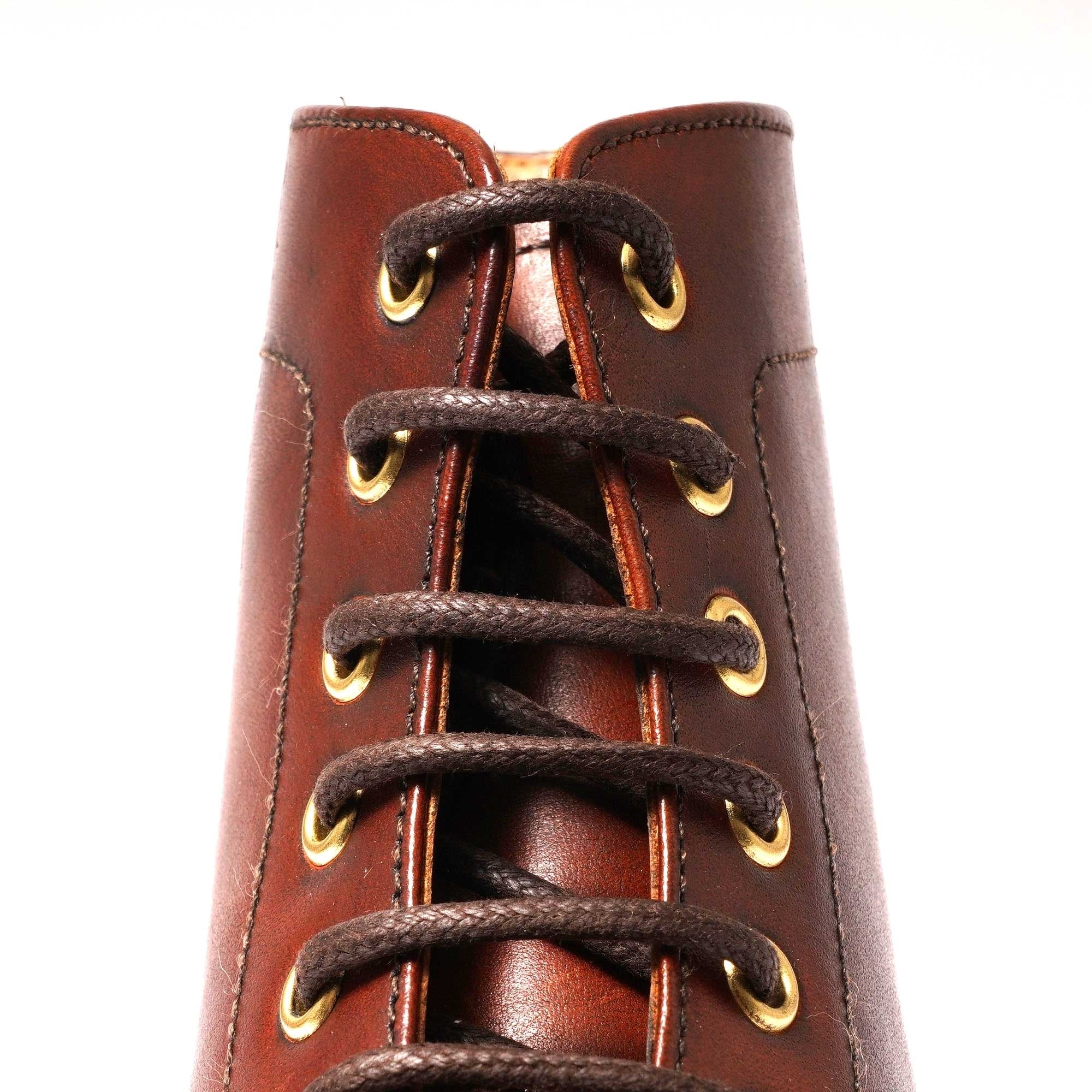 Grenson Joseph Toe Cap Derby Boot - Tan