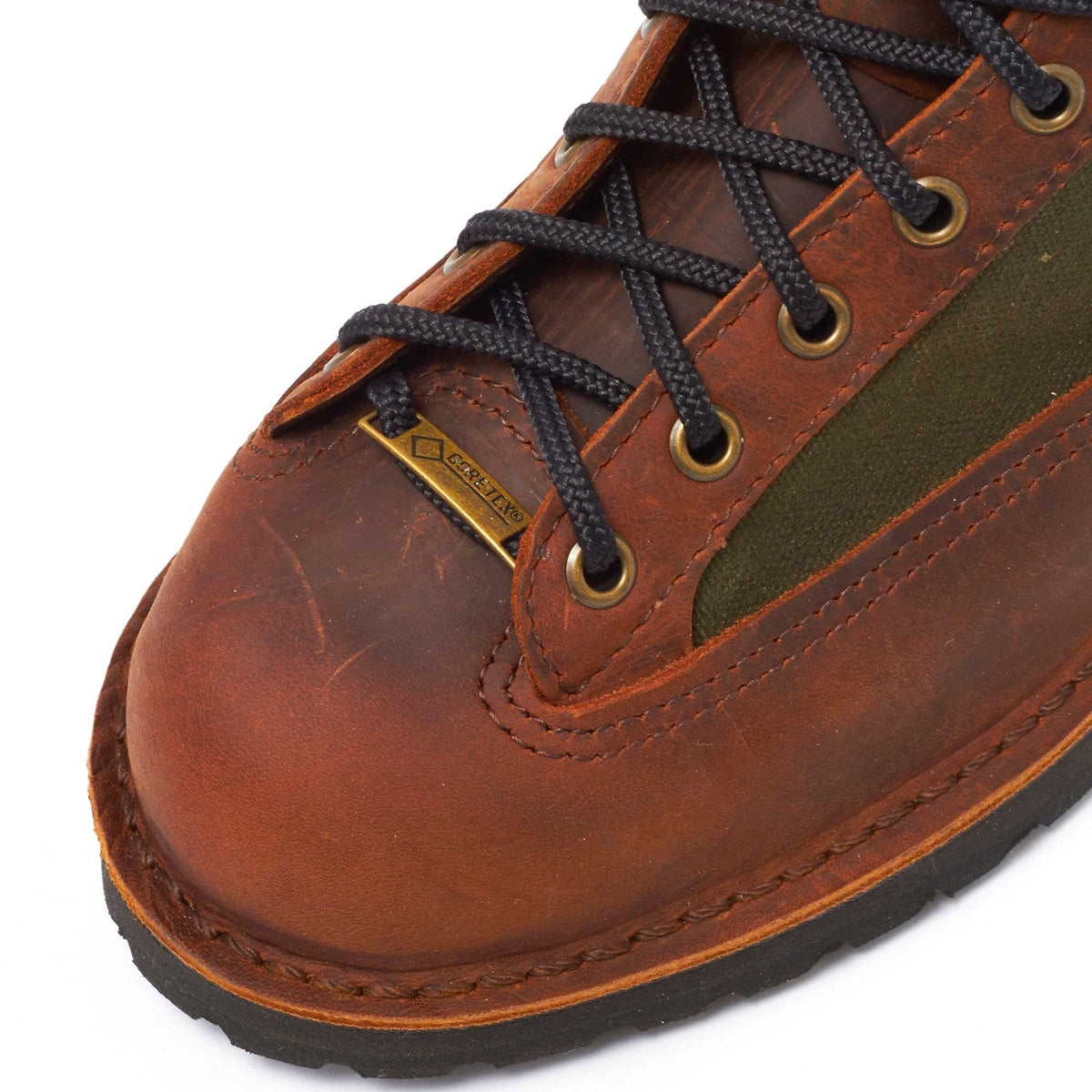 Danner Ridge Hiking Boots - Dark Brown & Forest Green  display picture 3