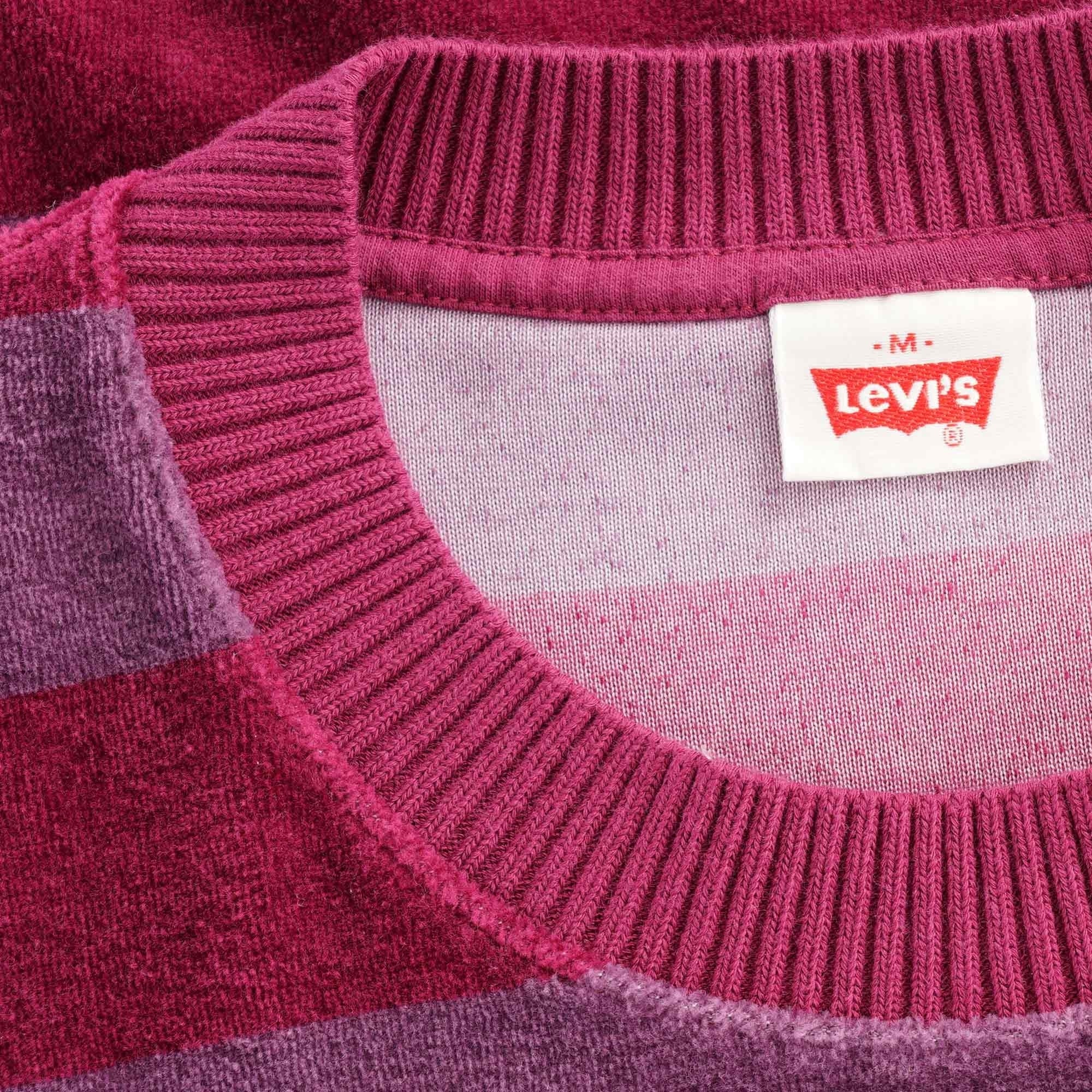 1960 Velour Crewneck Sweatshirt - Tonal Purple