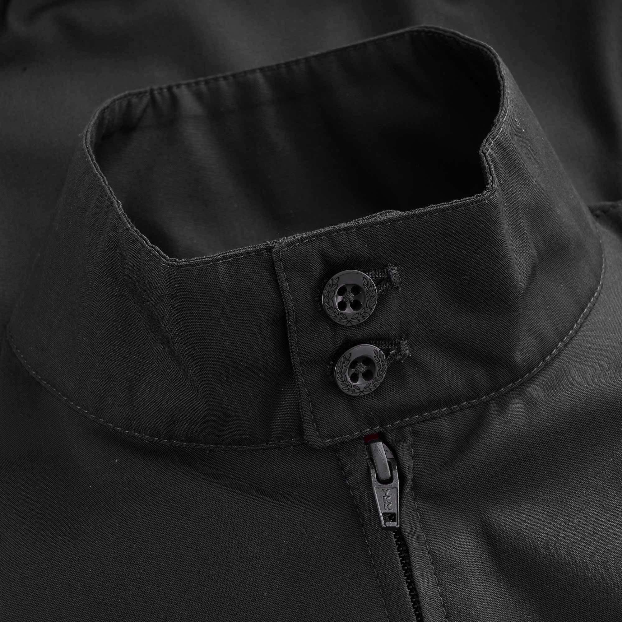 Made In England Harrington Jacket - Black