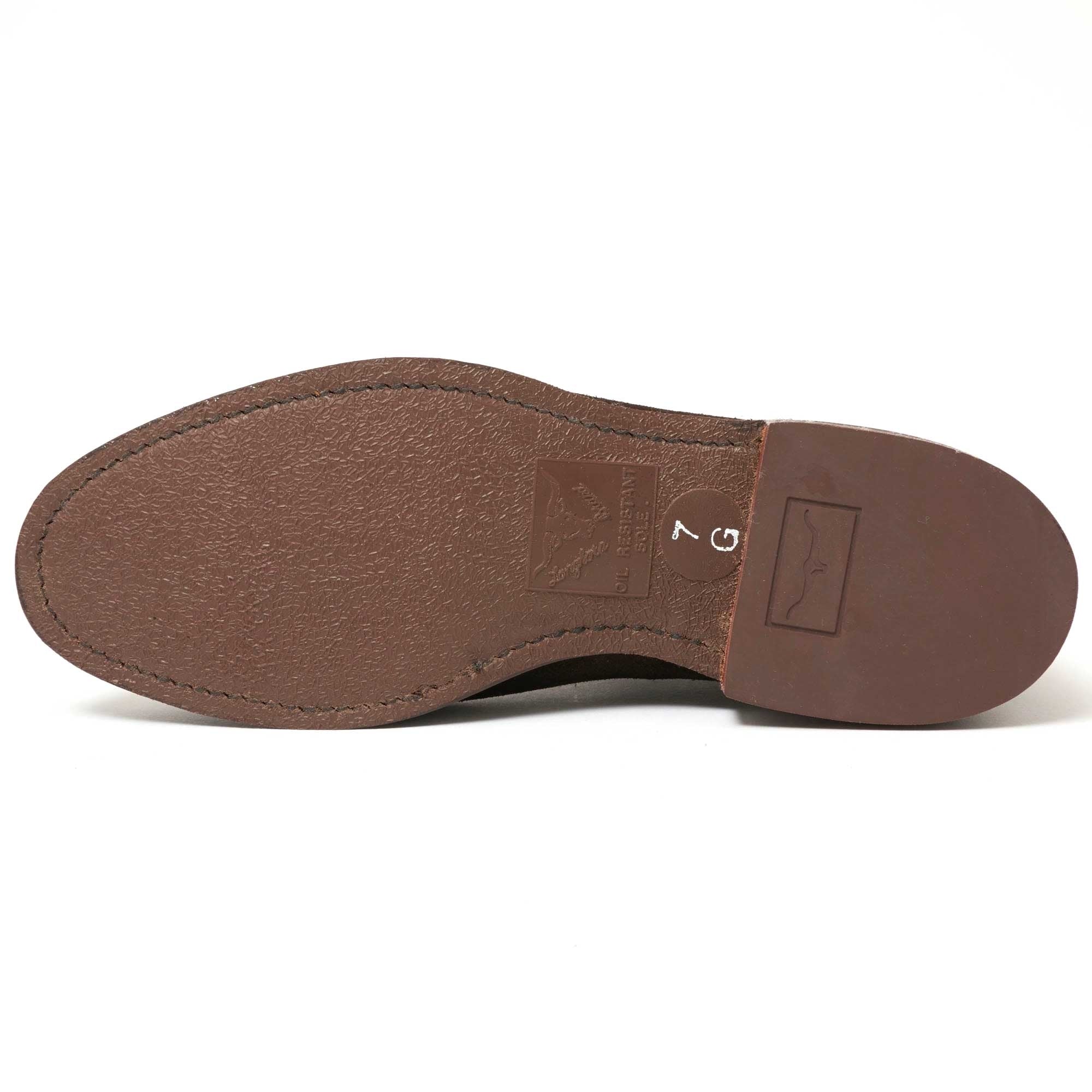 Comfort Turnout  Suede Chelsea Boots - Brown