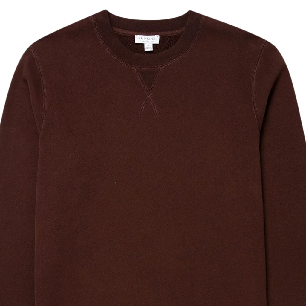 Sunspel Loopback Sweatshirt - Bakelite