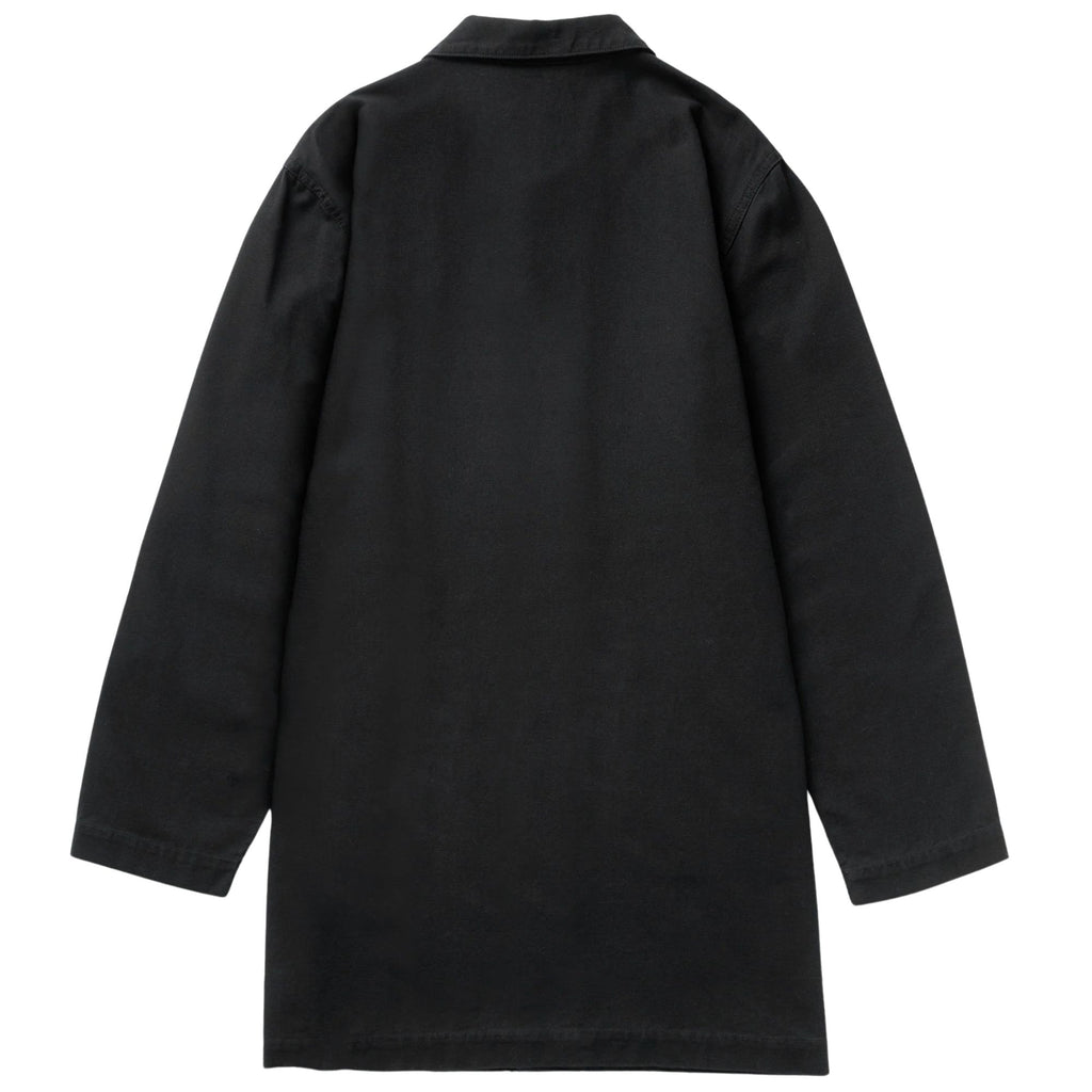 Service Works Canvas Long Shop Coat - Black