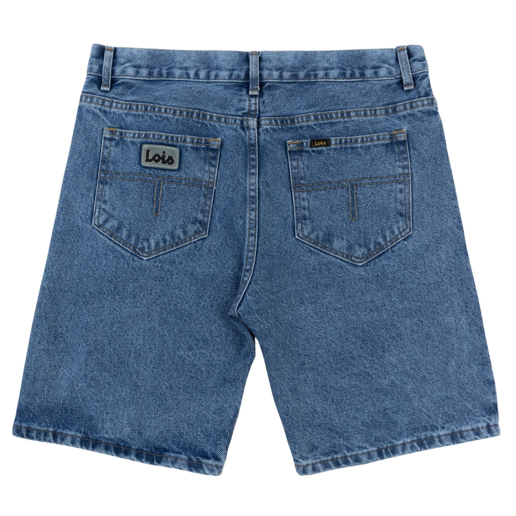Lois Jeans Pepe Corvette Denim Short - Stone Washed