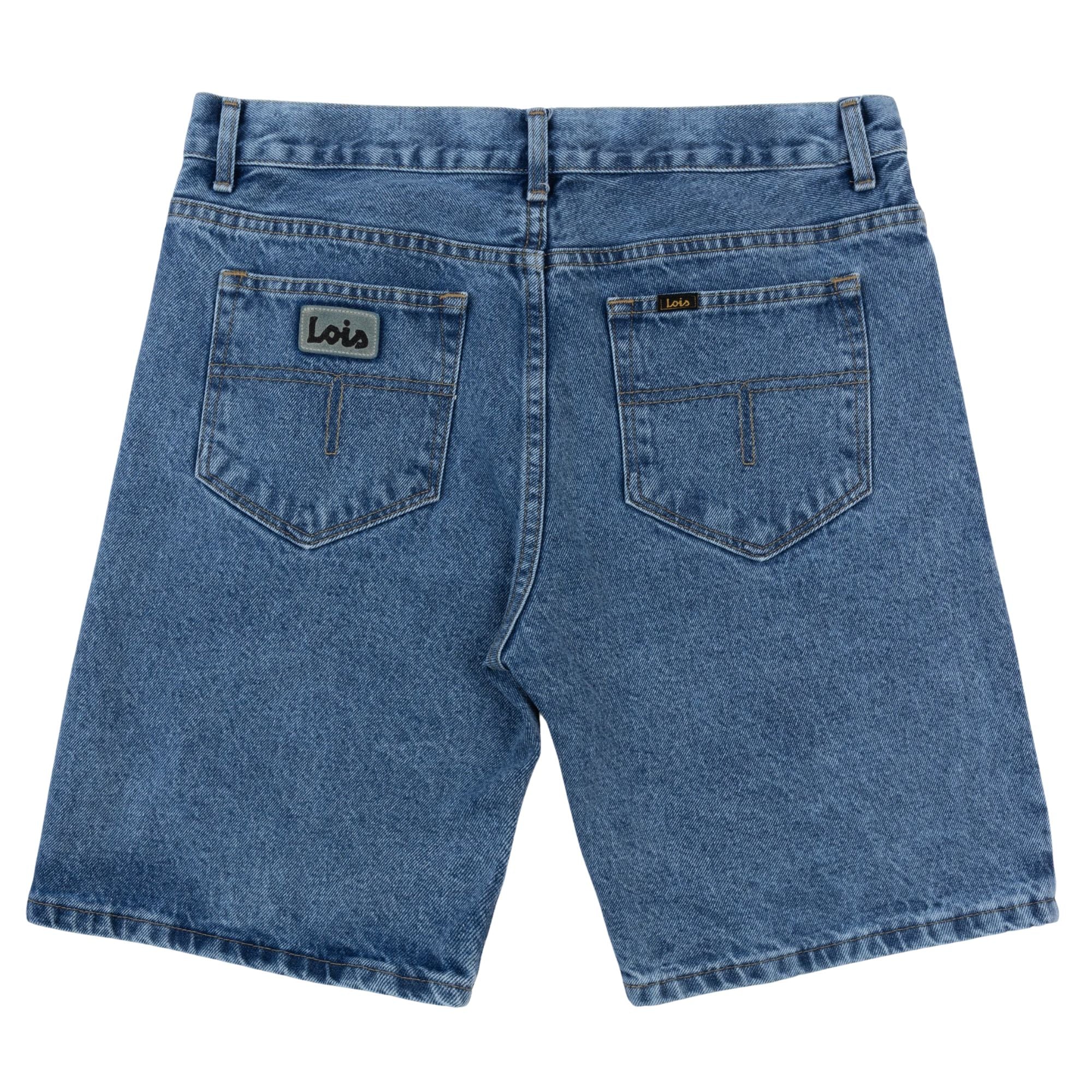Lois Jeans Pepe Corvette Denim Short - Stone Washed