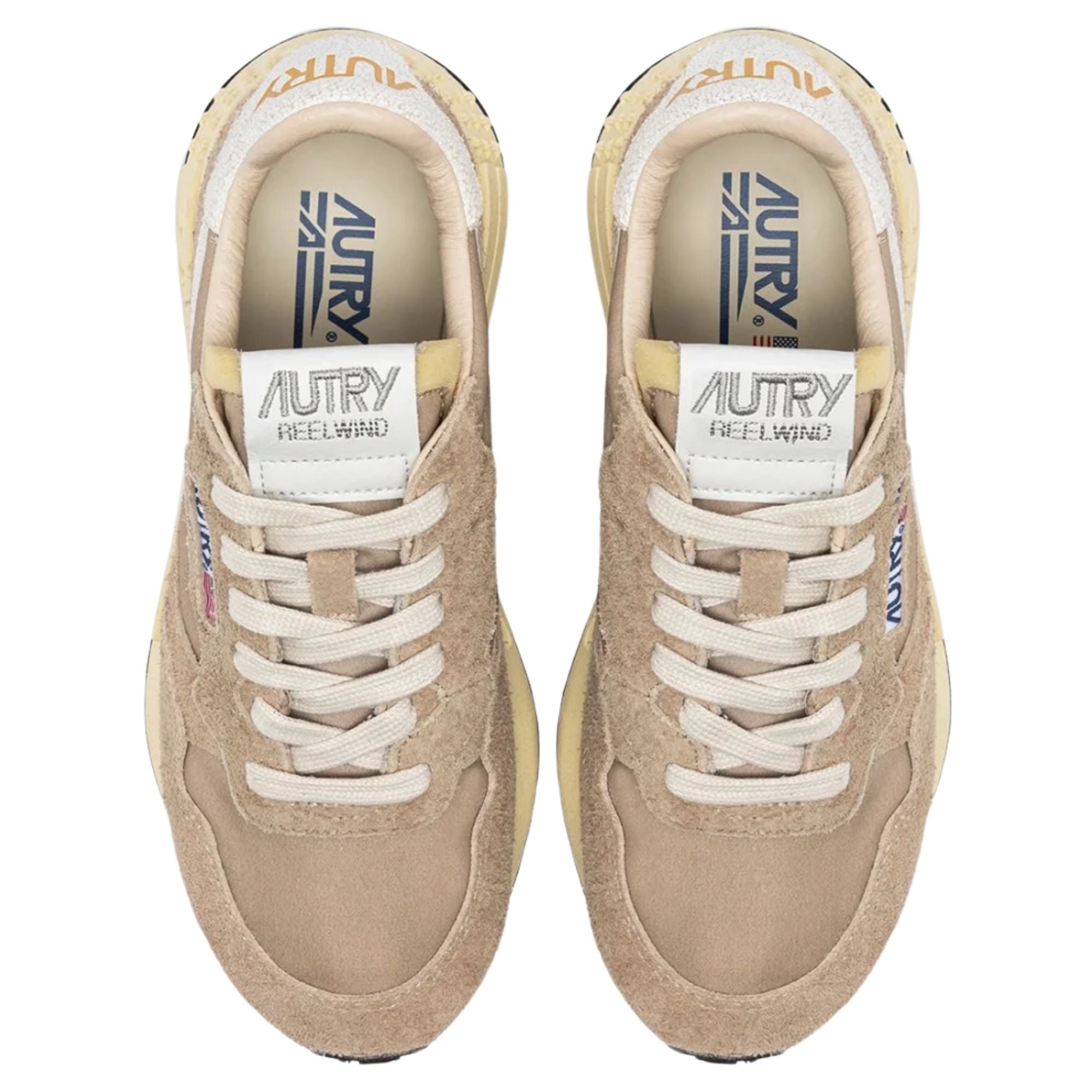 Autry Reelwind Low Sneakers - White/Pepper