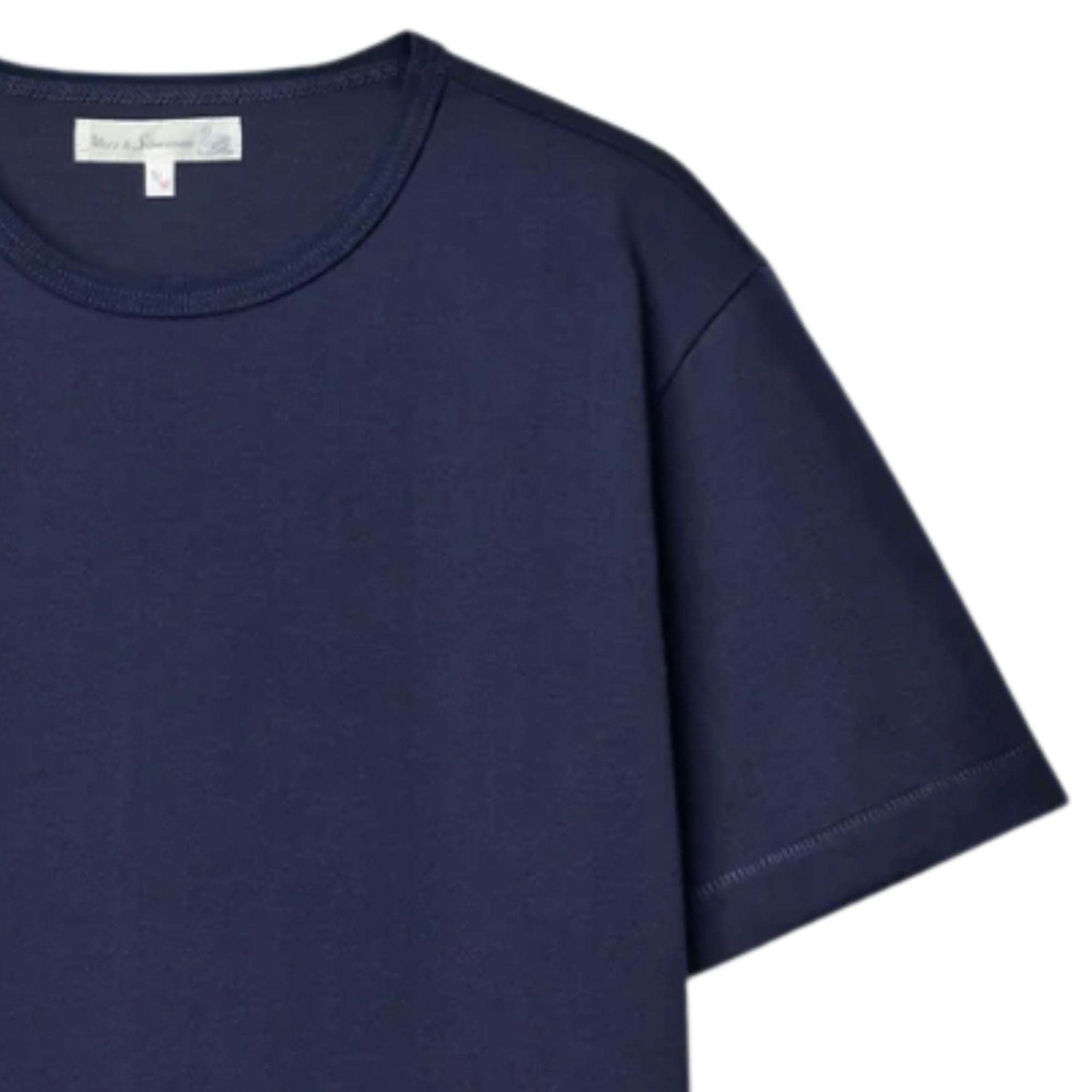 Merz b Schwanen 2M15 Mid-Century Machine Refined Fit T-Shirt - Ink
