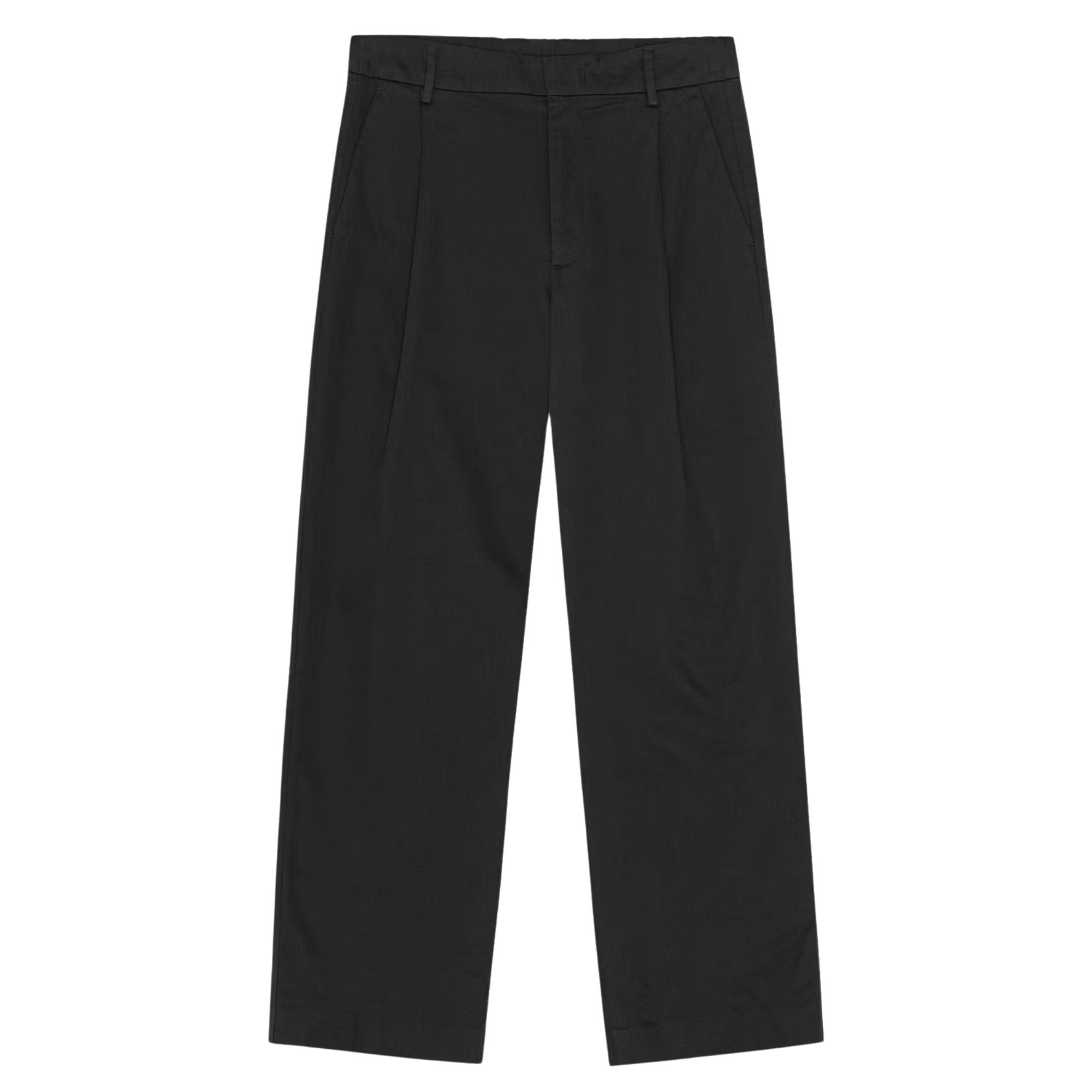 NN07 Kay Pleated Tailored Relaxed Fit Pant - Black