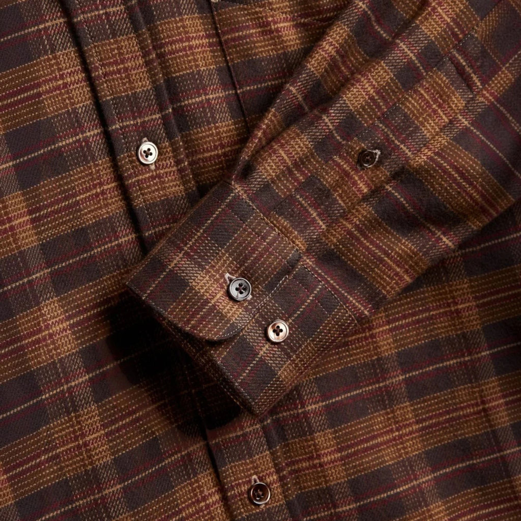 Portuguese Flannel Trigo Plaid Flannel Shirt - Multi