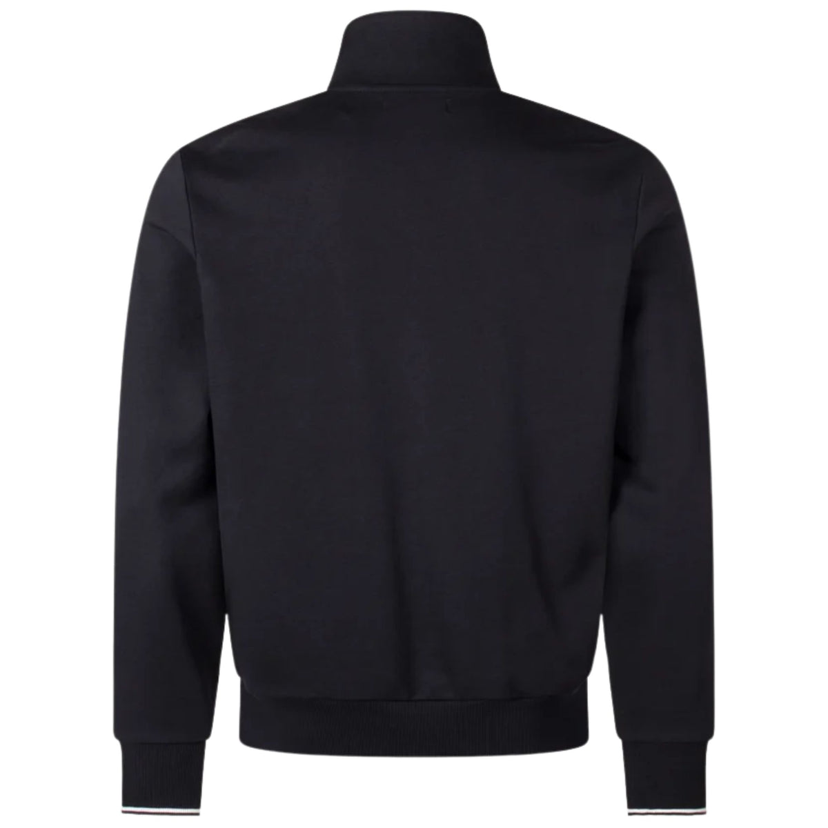 Fred Perry Zip Through Sweatshirt - Black