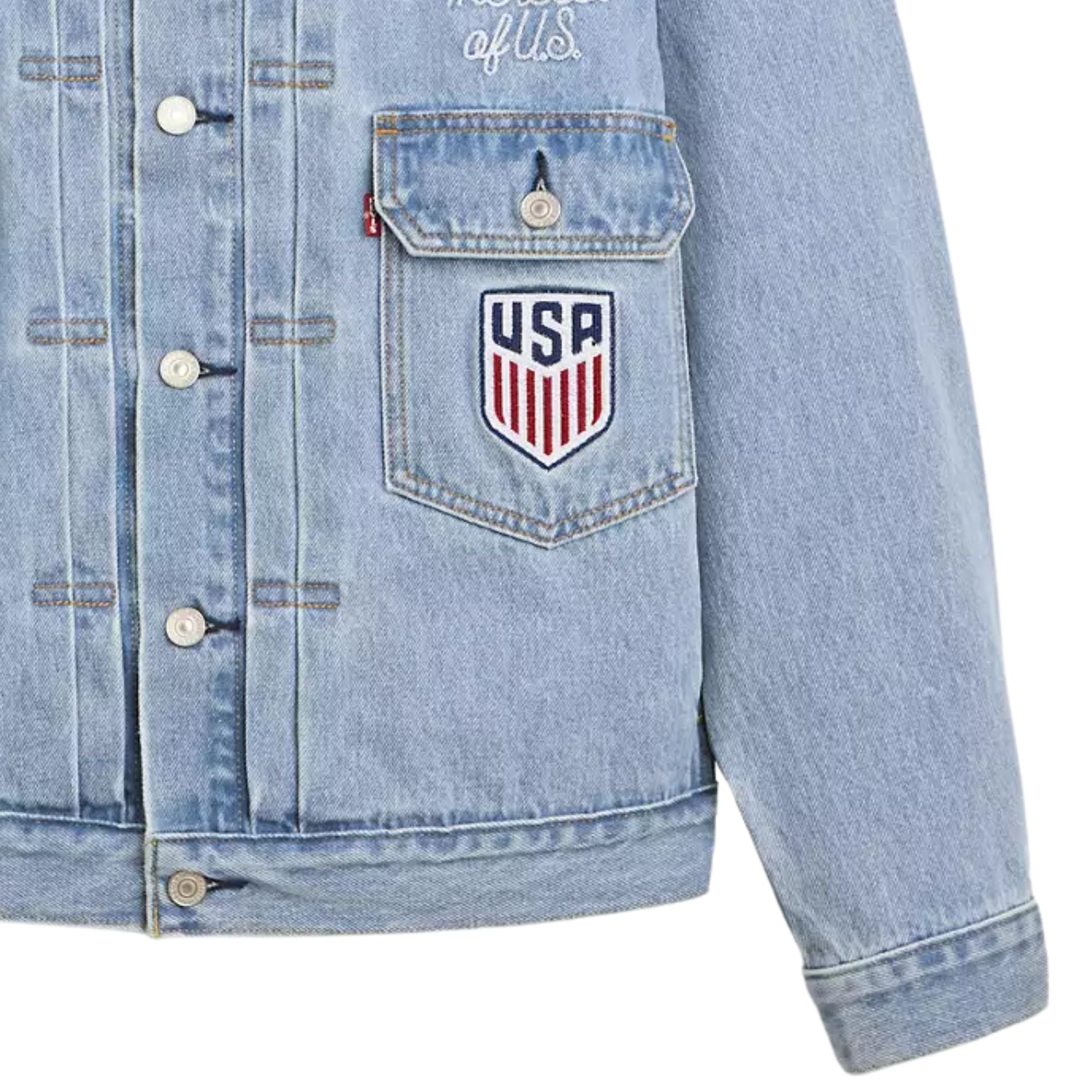 Levi's® U.S. Soccer Type II Jacket - Denim