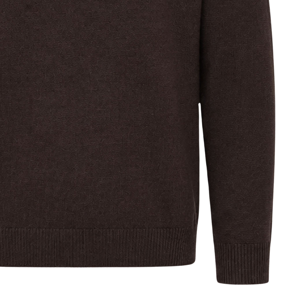 Stuarts London Mayfair Merino Polo - Brown