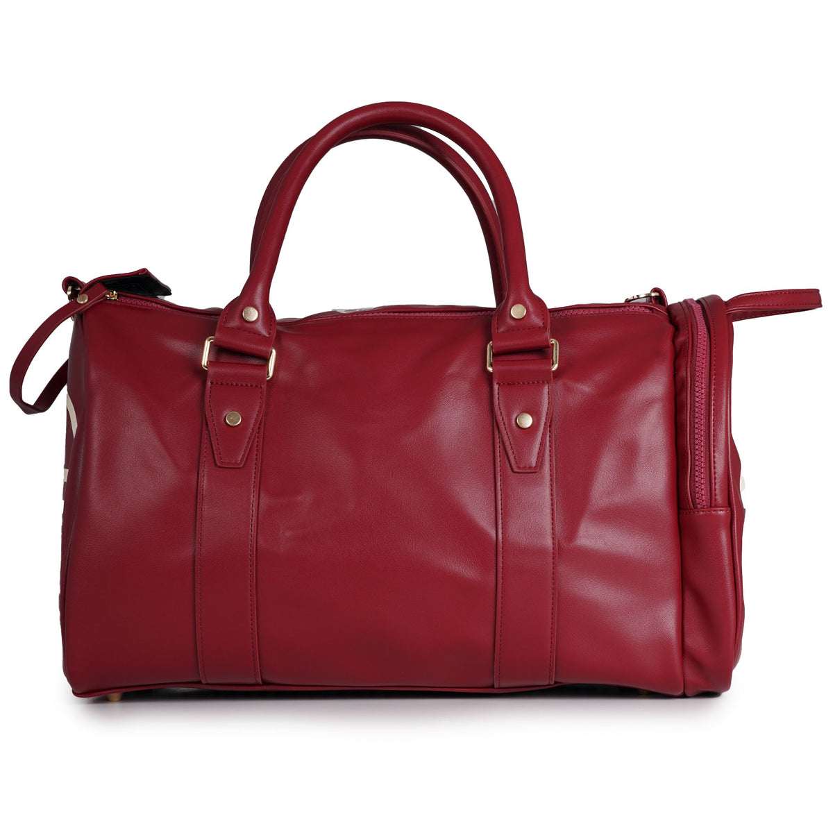 Sergio Tacchini x Stuarts x Stuarts Jorno Gym Holdall - Merlot/Buttercream