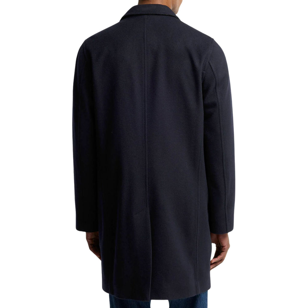 Barbour Umbridge Wool Tailored Coat - Navy