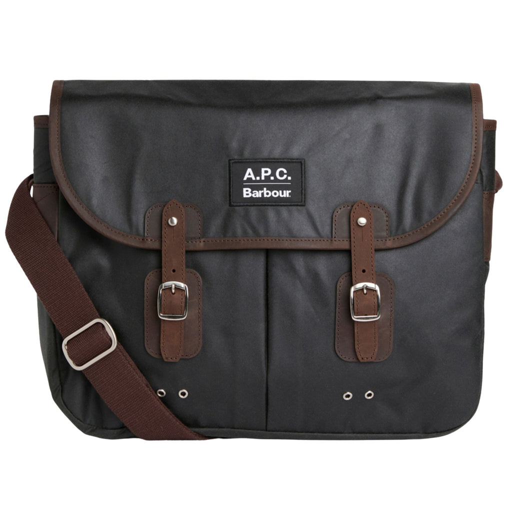 Barbour x A.P.C Tarras Bag - Dark Sage
