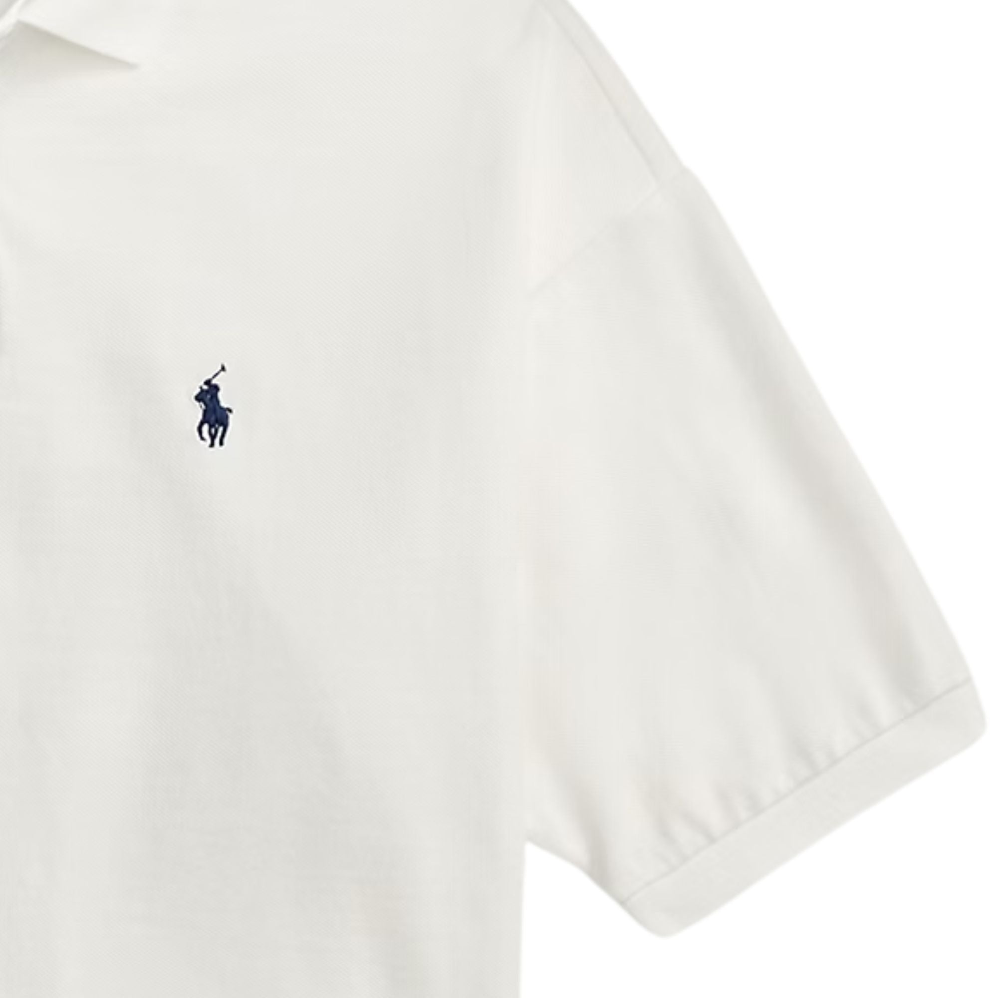 Polo Ralph Lauren Relaxed Fit Mesh Polo Shirt - White