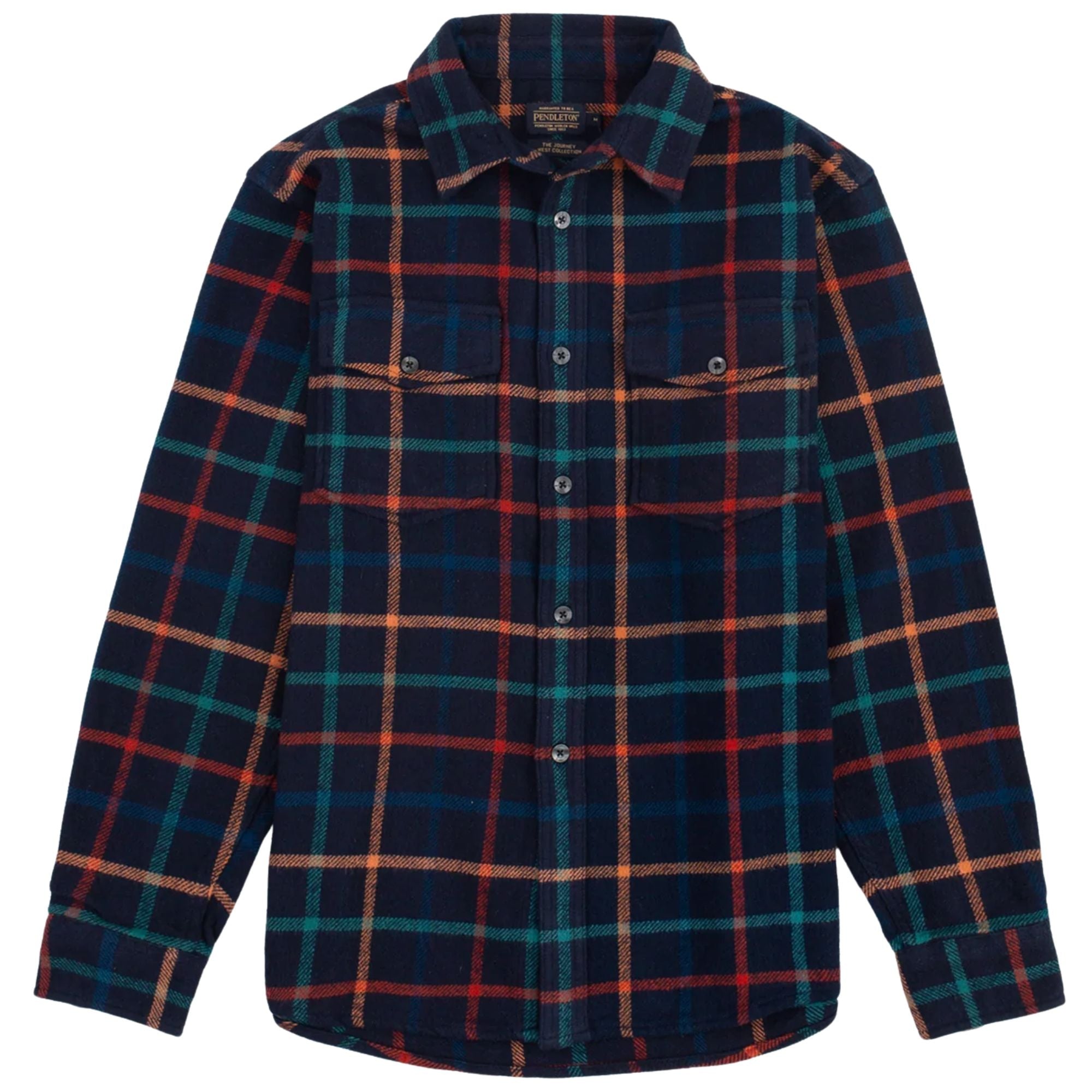 Pendleton Woolen Mills Big Pocket Shirt - Dark Blue