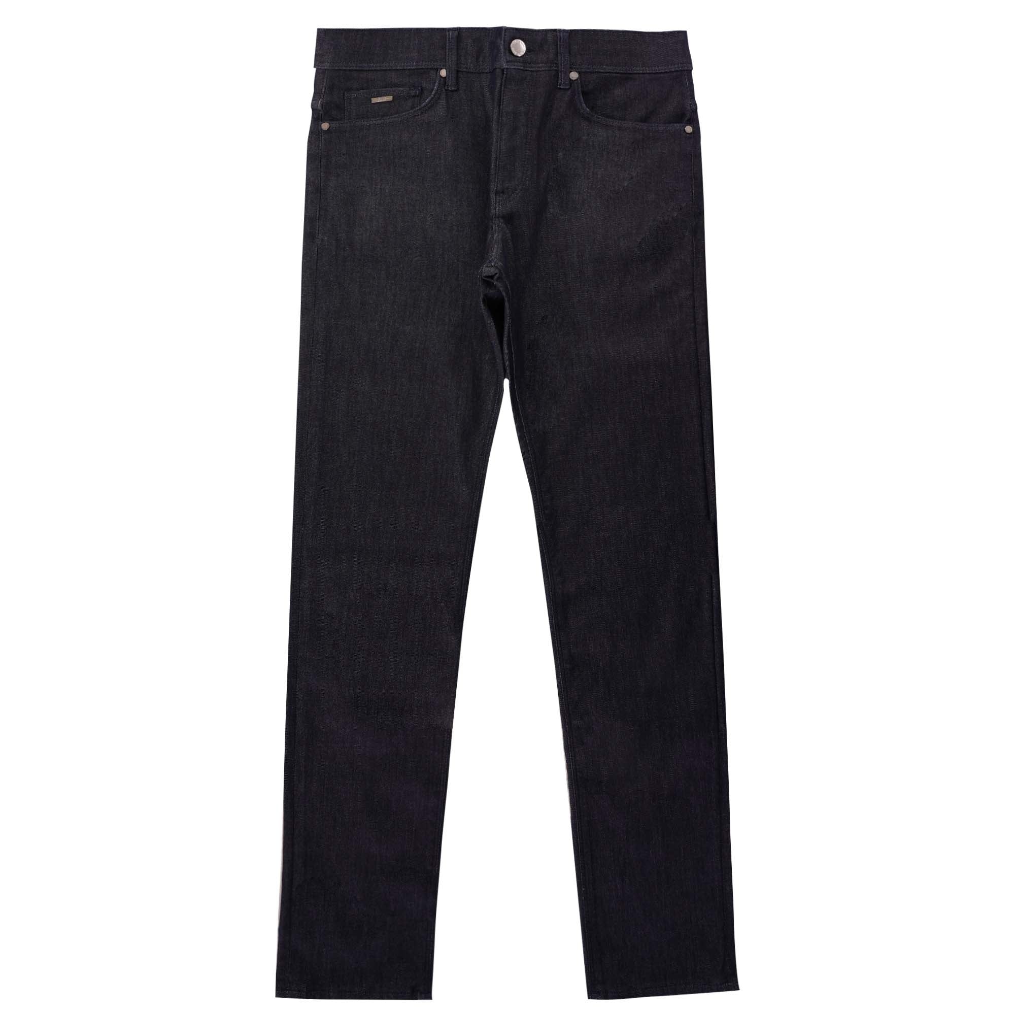 Boss Slim fit Italian Stretch Denim Jeans - Navy