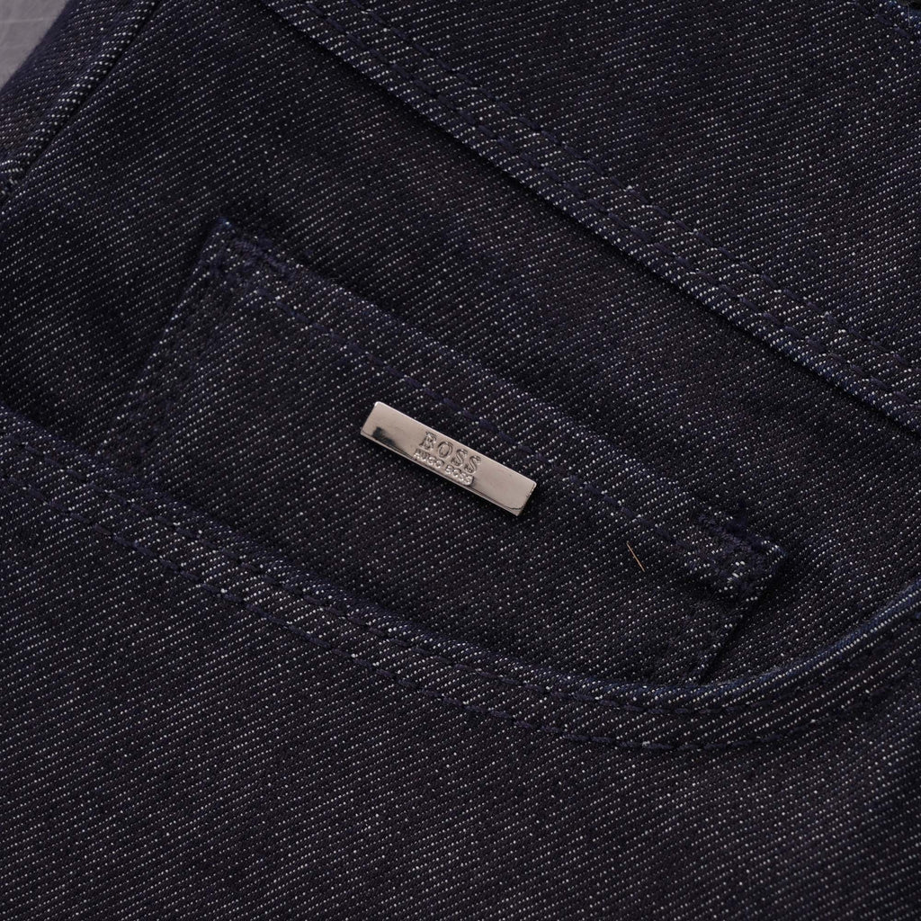 Boss Slim fit Italian Stretch Denim Jeans - Navy