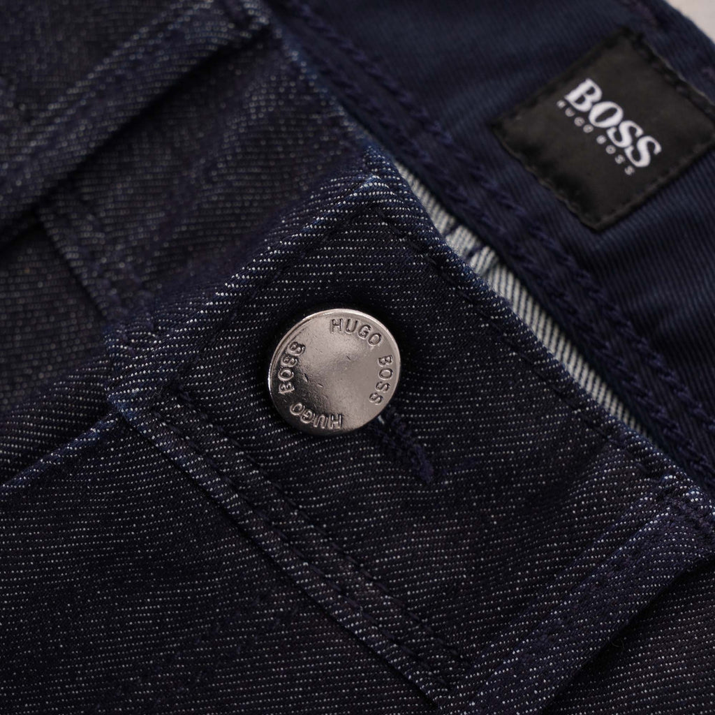 Boss Slim fit Italian Stretch Denim Jeans - Navy