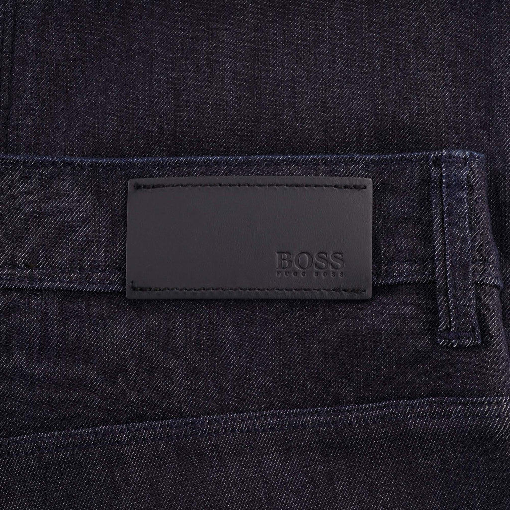 Boss Slim fit Italian Stretch Denim Jeans - Navy