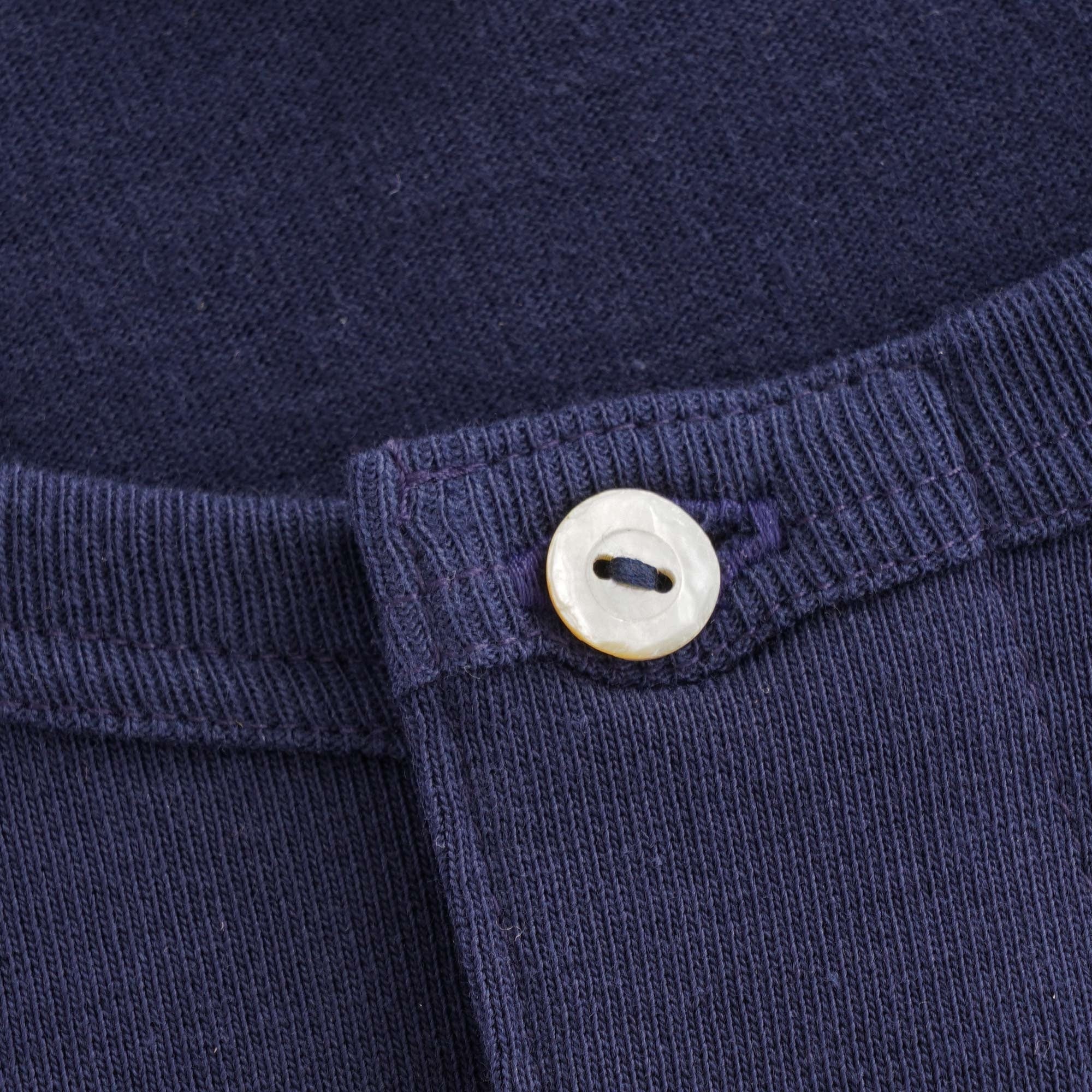 207 Henley Quarter Sleeve - Ink Blue