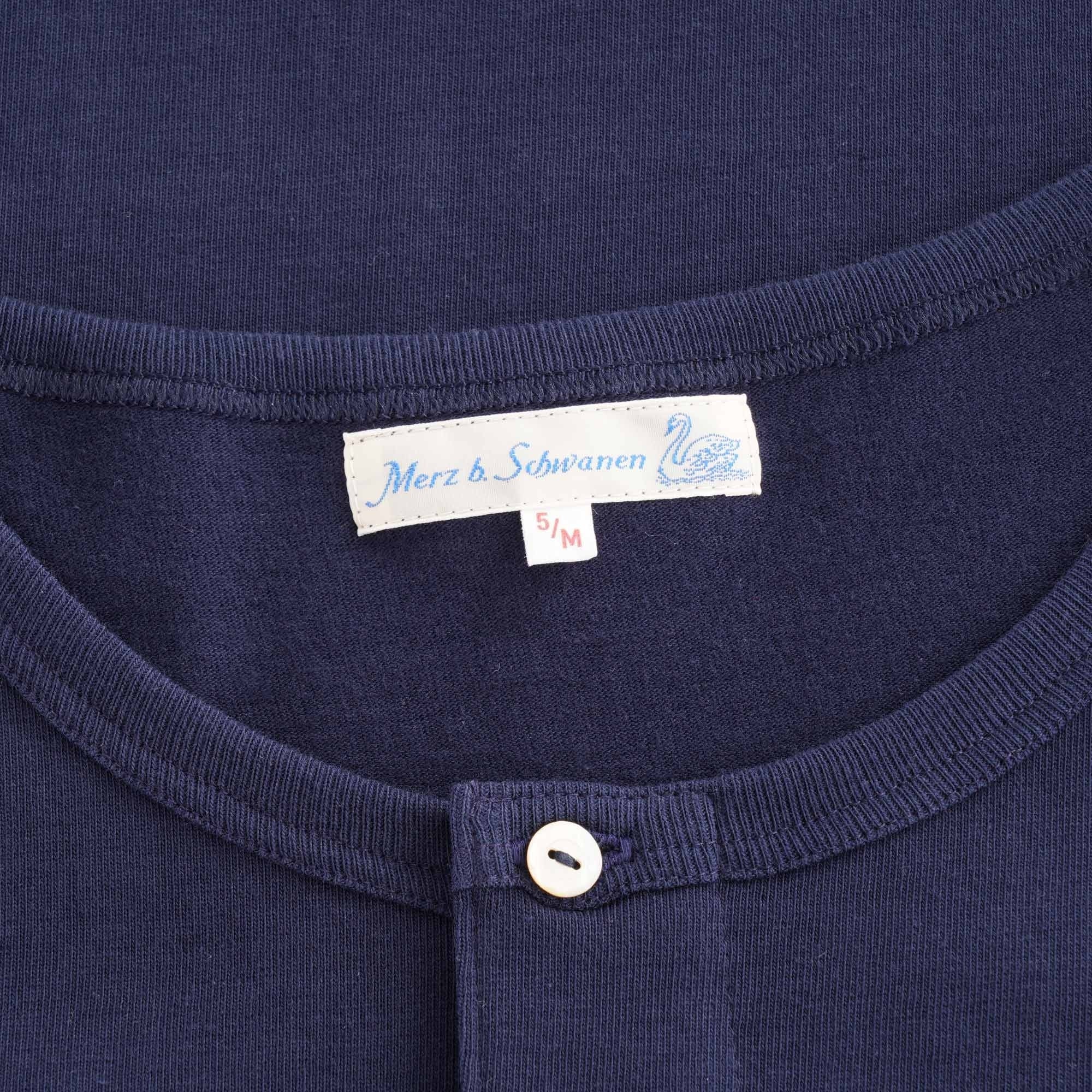 207 Henley Quarter Sleeve - Ink Blue