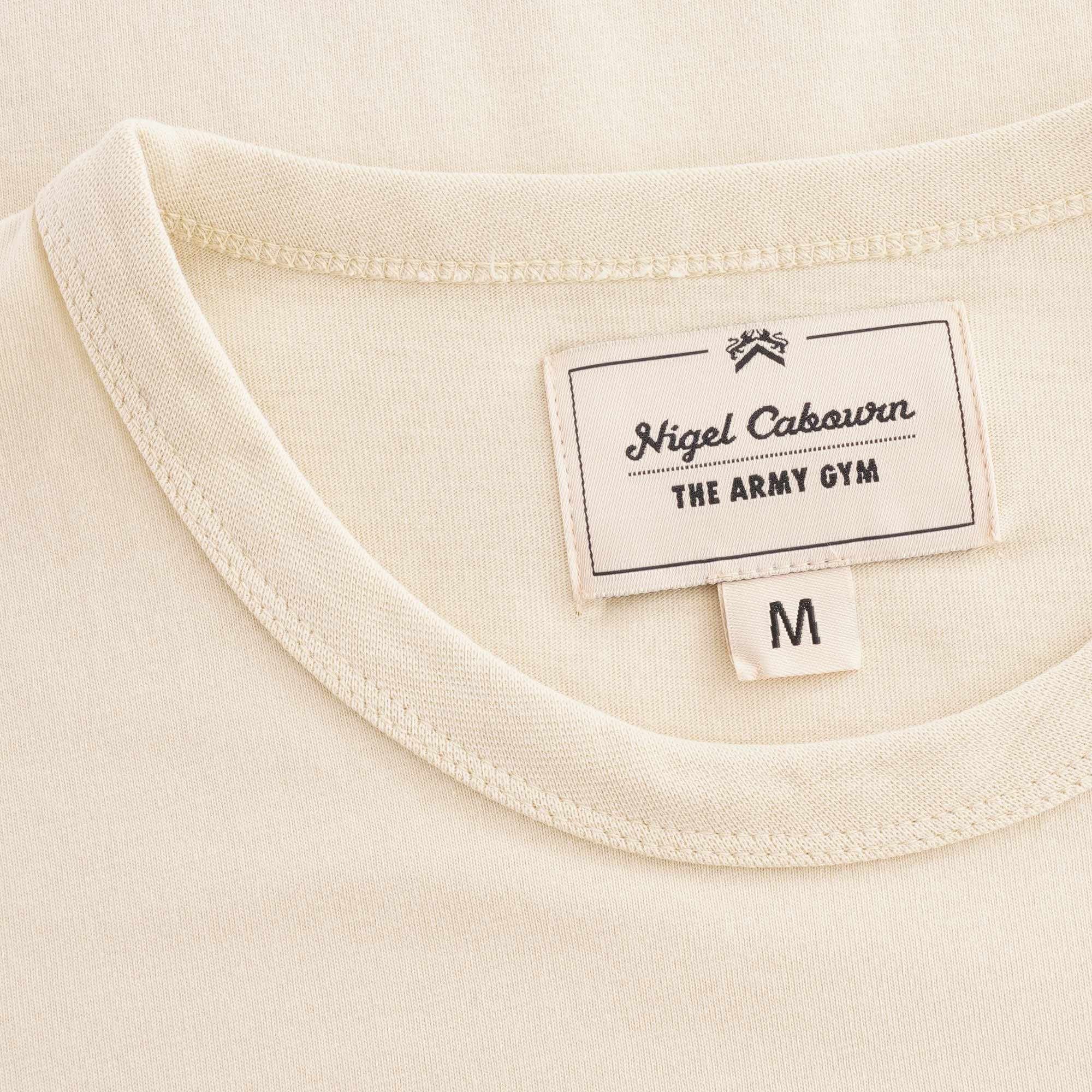 Warm Up Military Tee - Natural