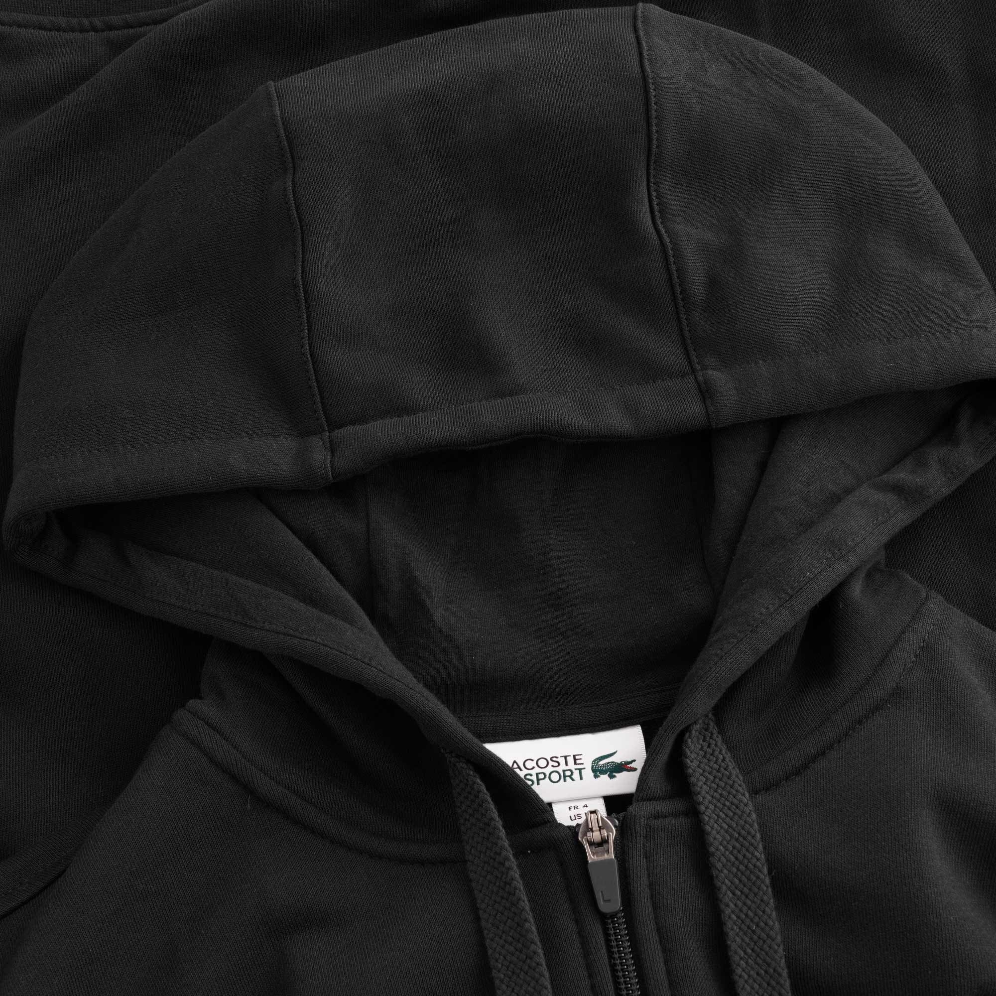 Full Zip Sweatshirt - Black