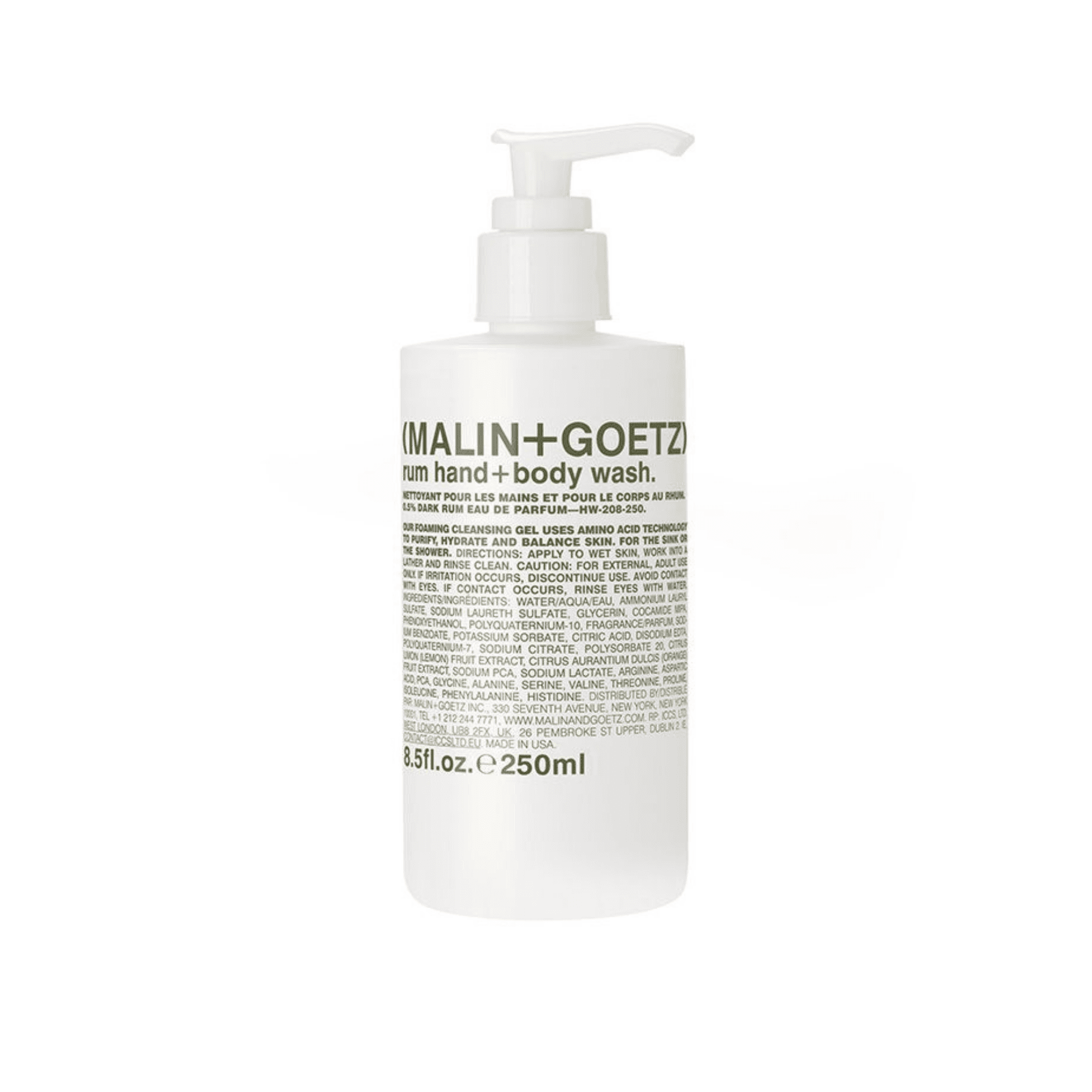 Rum Hand + Body Wash 250ml