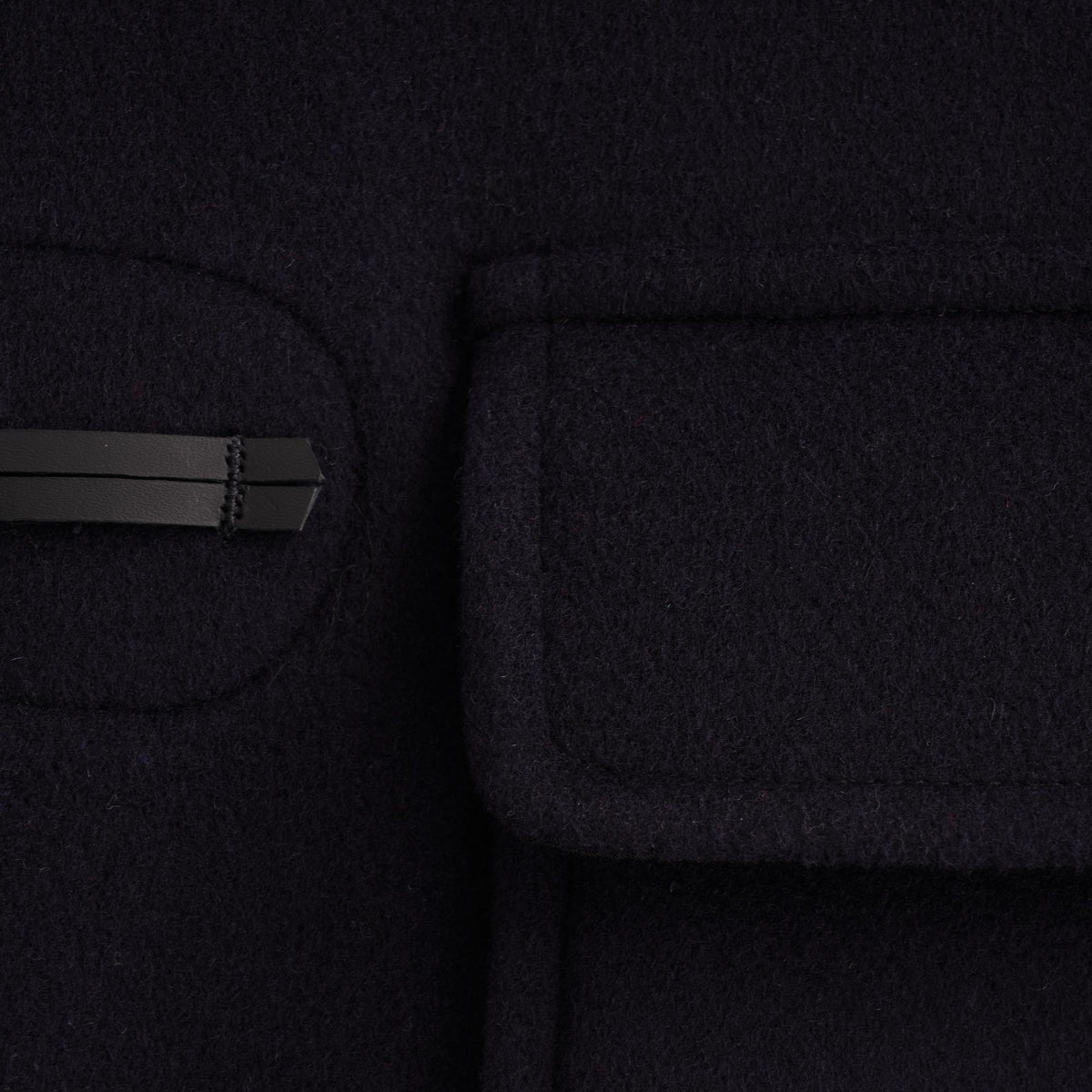 Morris Duffel Coat - Navy