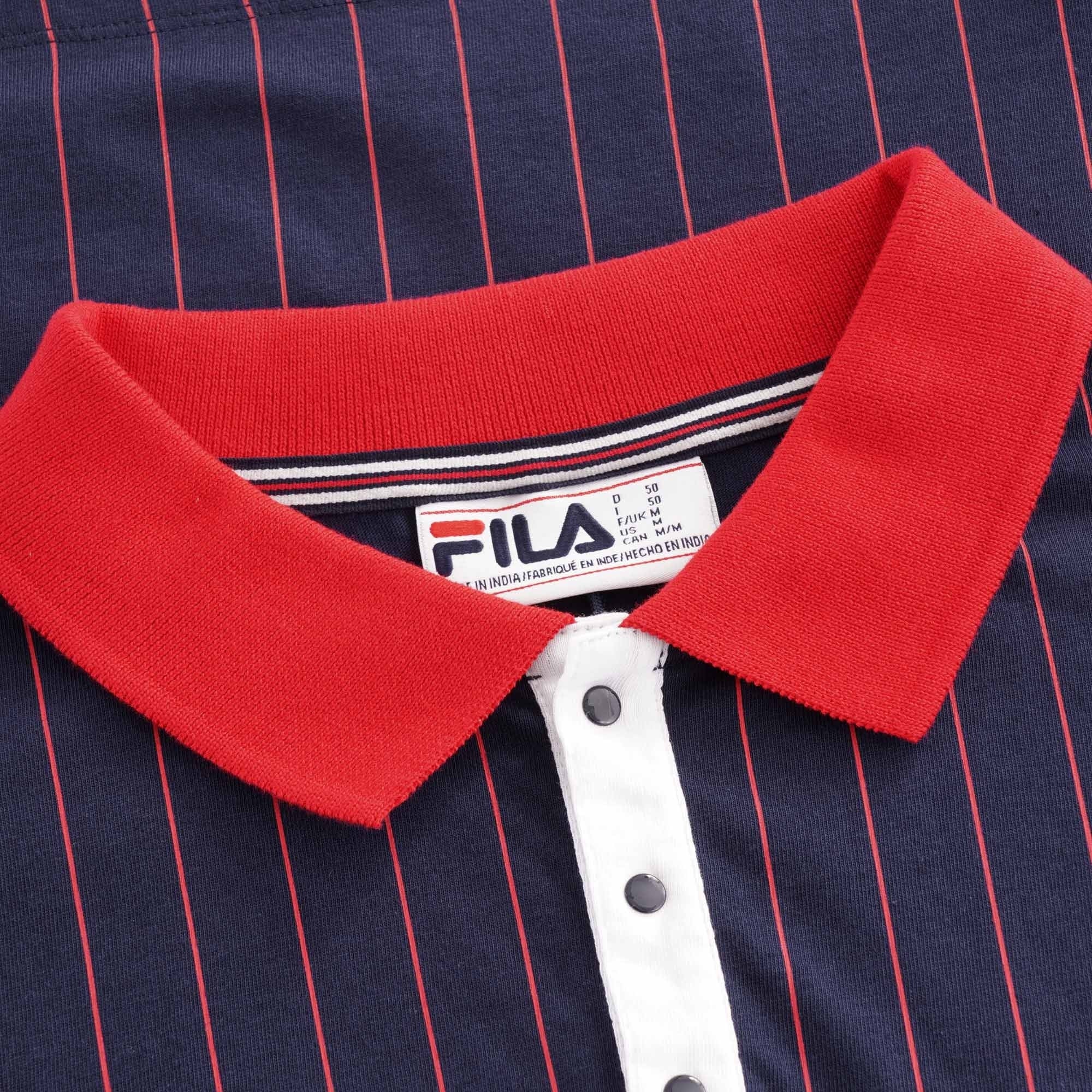 BB1 Polo Shirt - Peacoat & Chinese Red