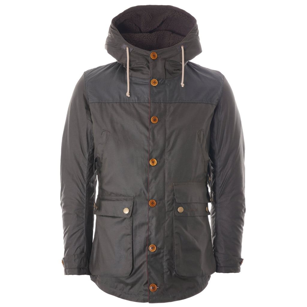 Game Waxed Cotton Parka - Olive