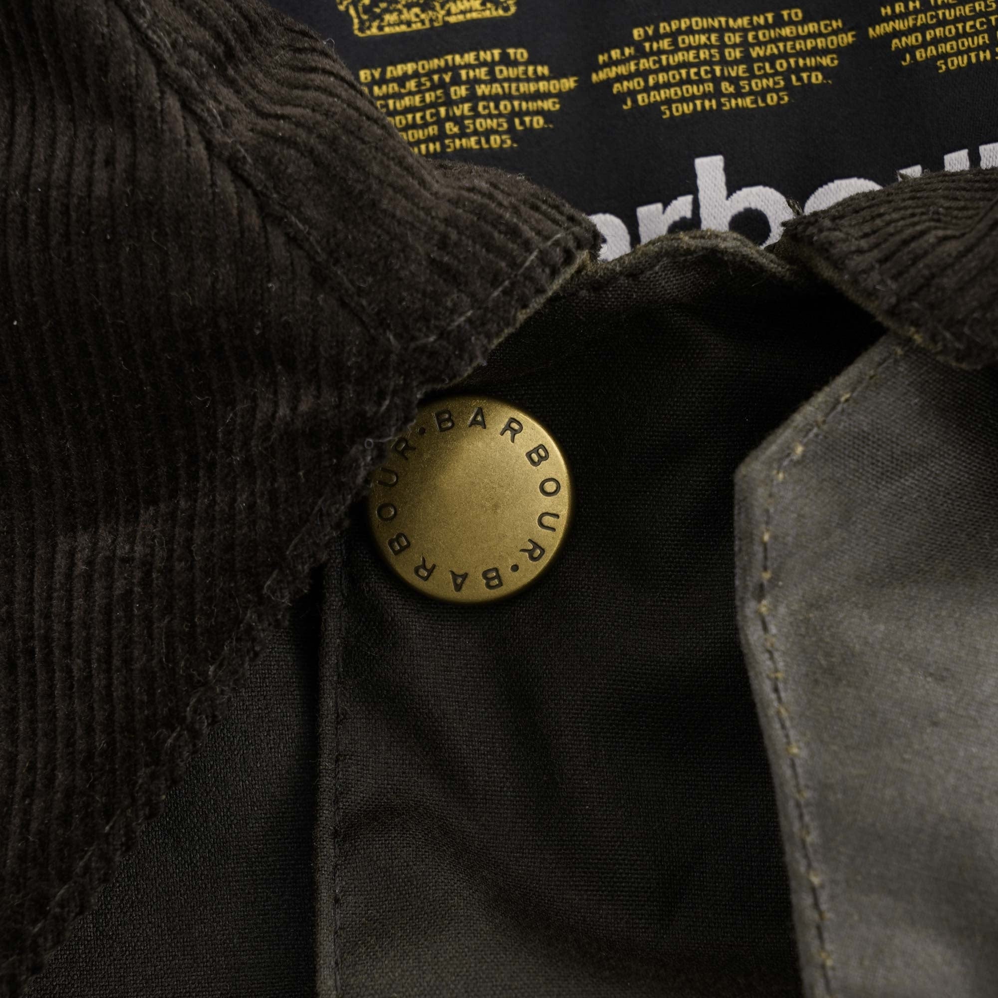 Ashby Wax Cotton Jacket - Olive