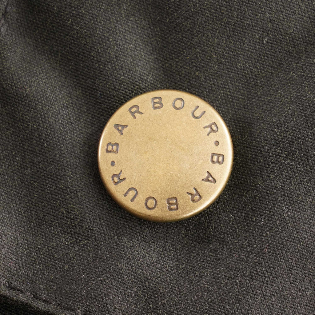 Ashby Wax Cotton Jacket - Olive