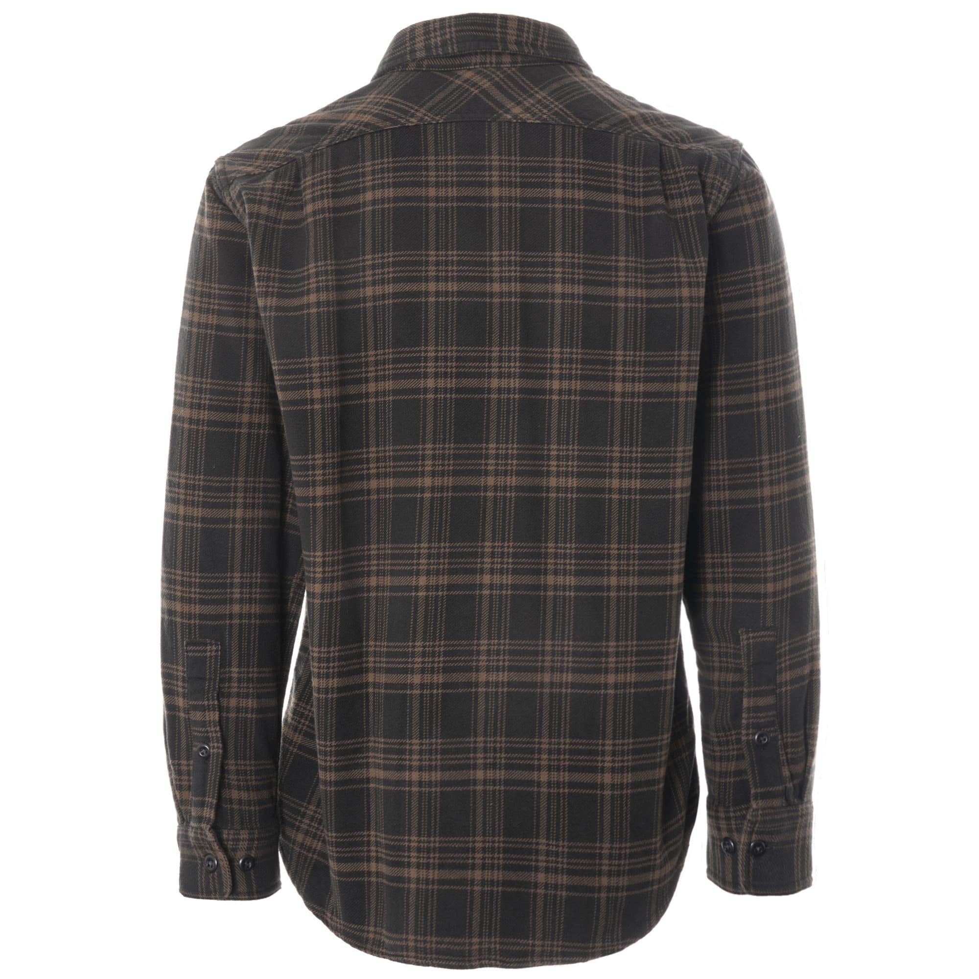 Vintage Work Flannel - Black/Olive