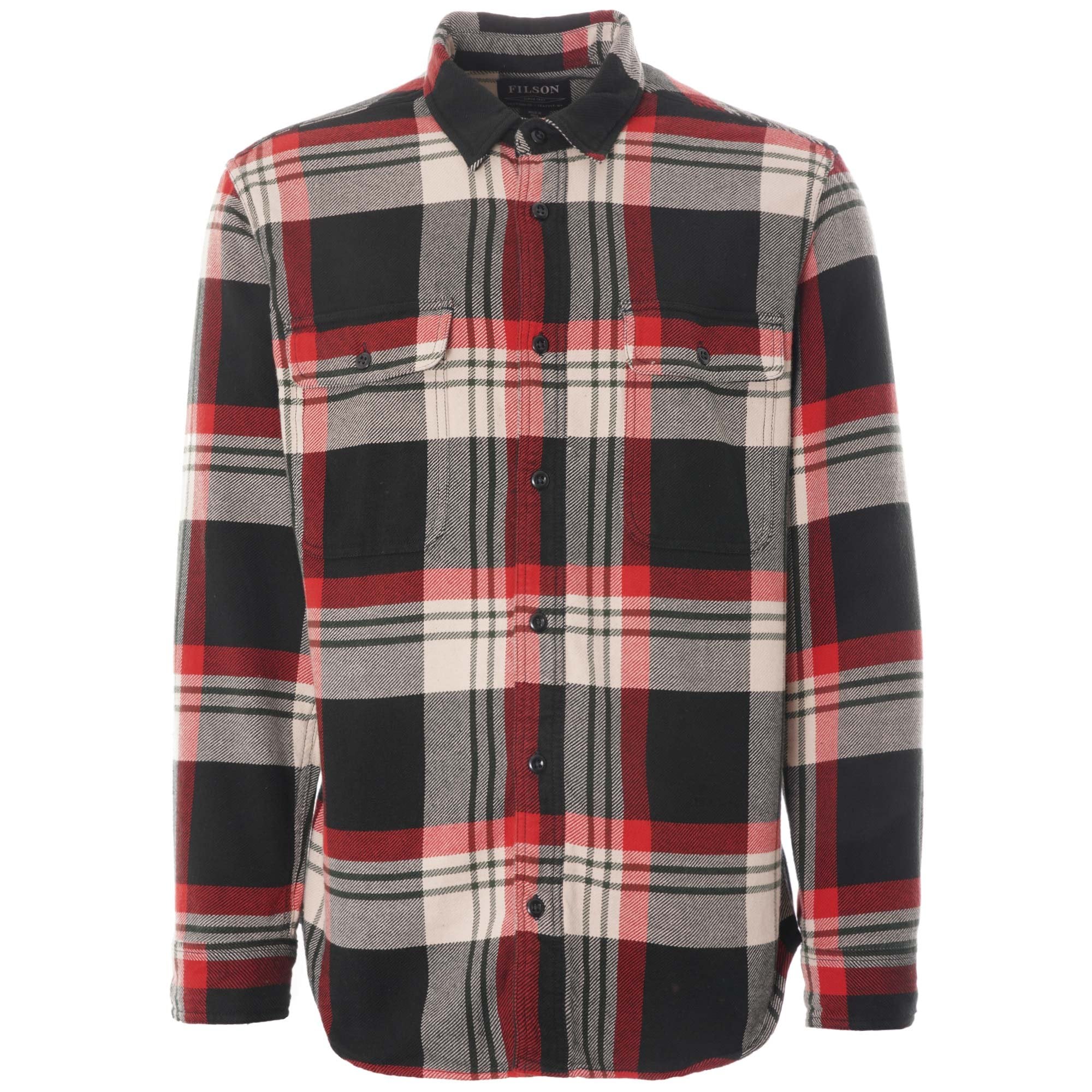 Vintage Work Flannel - Red Check