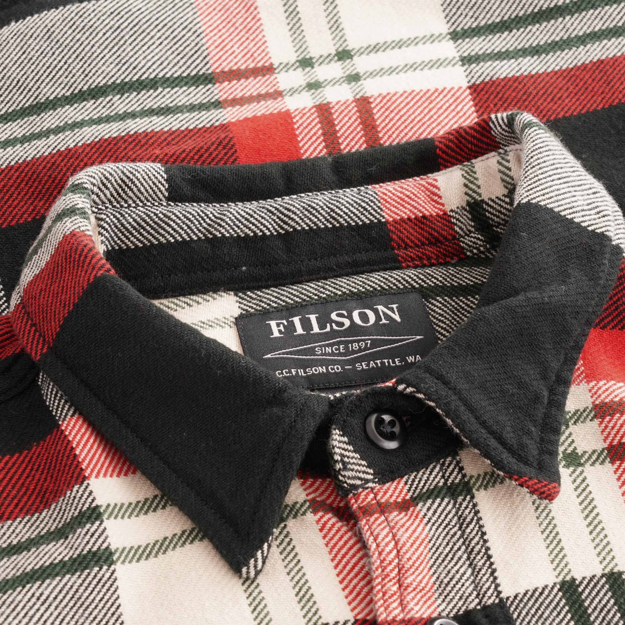 Vintage Work Flannel - Red Check