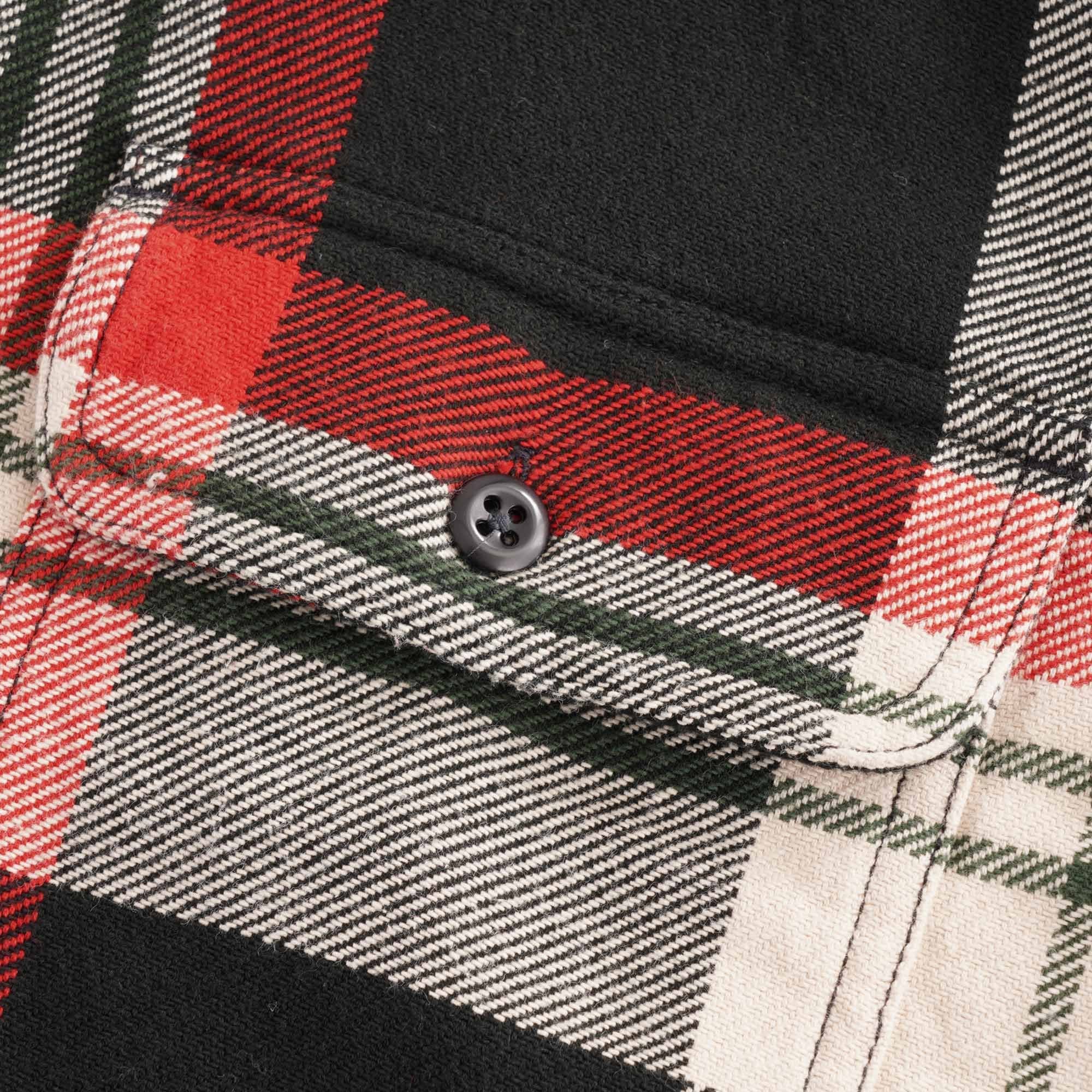 Vintage Work Flannel - Red Check