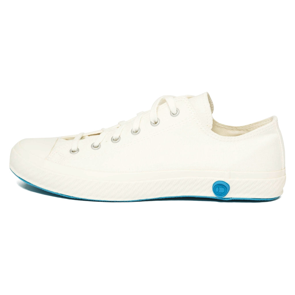 01JP Canvas Sneakers - Pure White