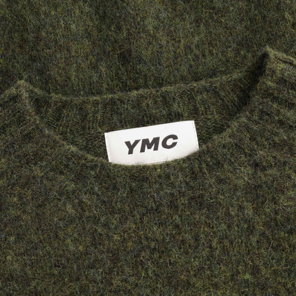 Suedehead Lambswool Jumper - Olive
