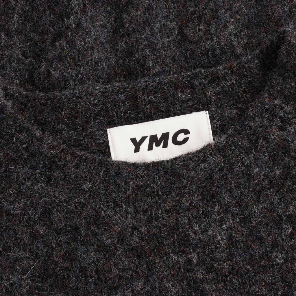 Suedehead Lambswool Jumper - Charcoal