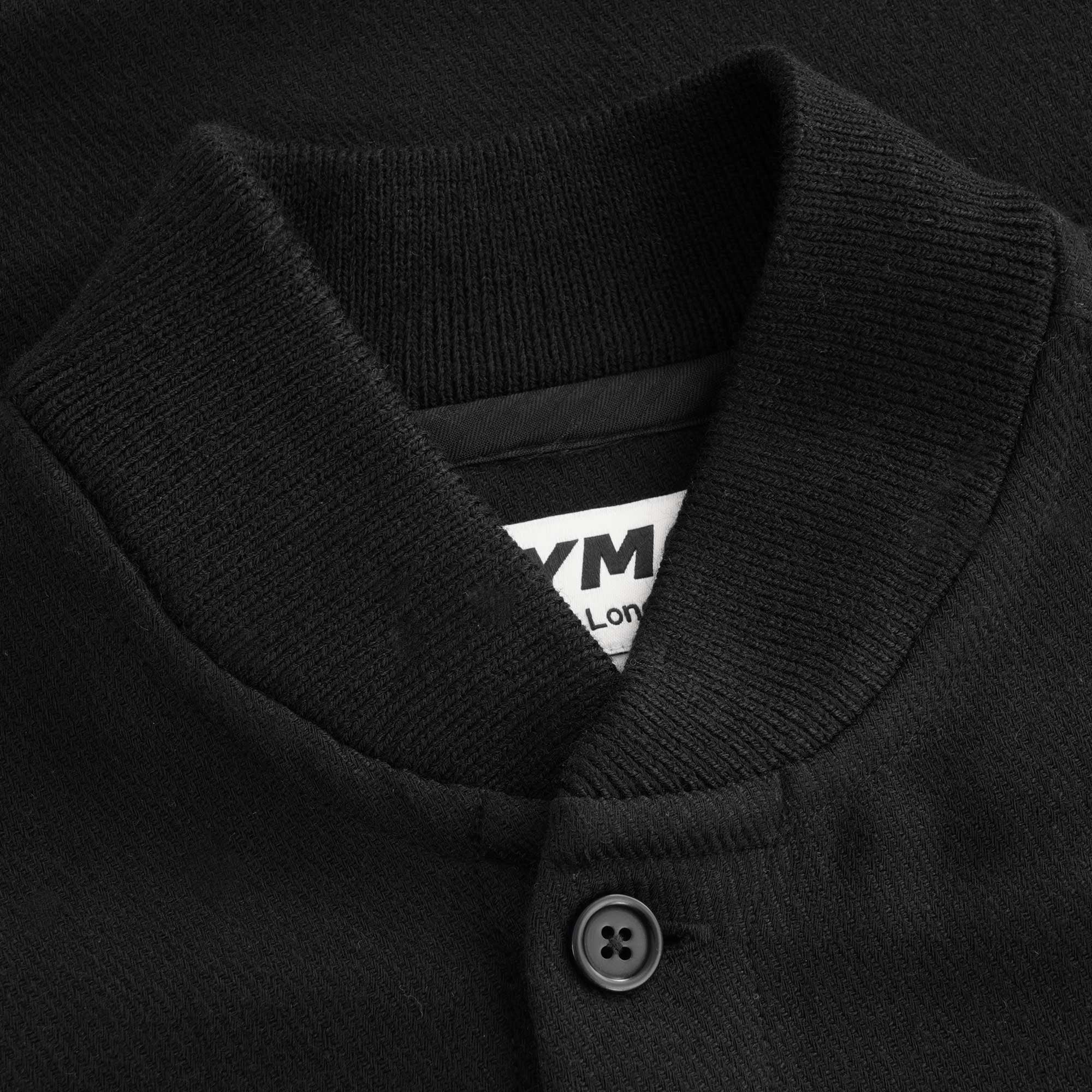 Delinquents Cotton Shirt - Black