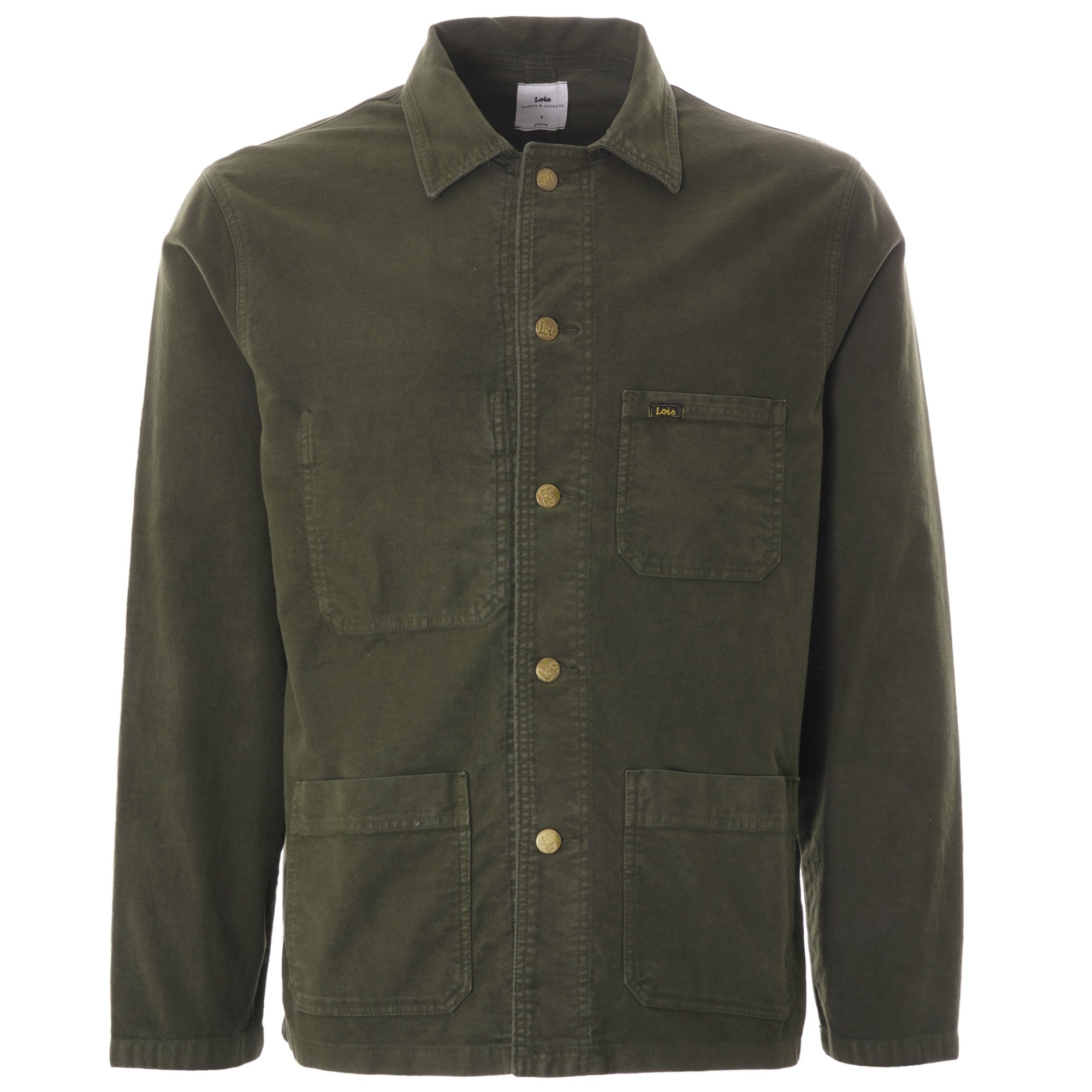 Lois Jeans French Moleskin Man Jacket - Army