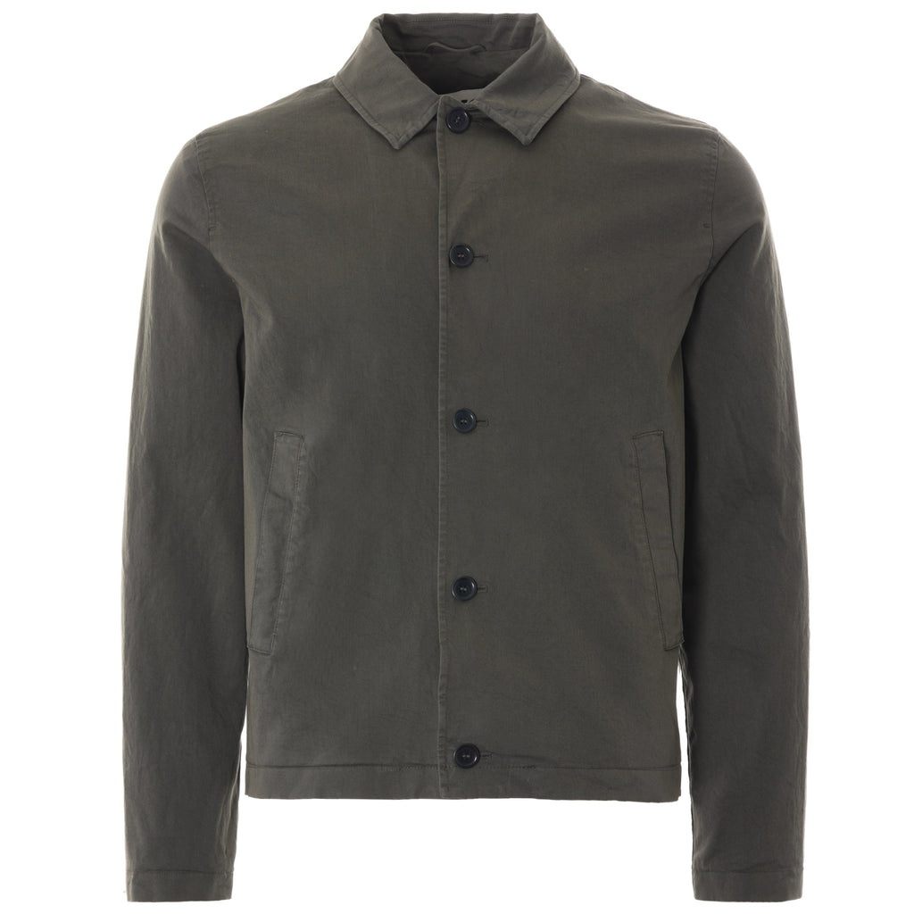 Groundhog Cotton Twill Jacket - Olive