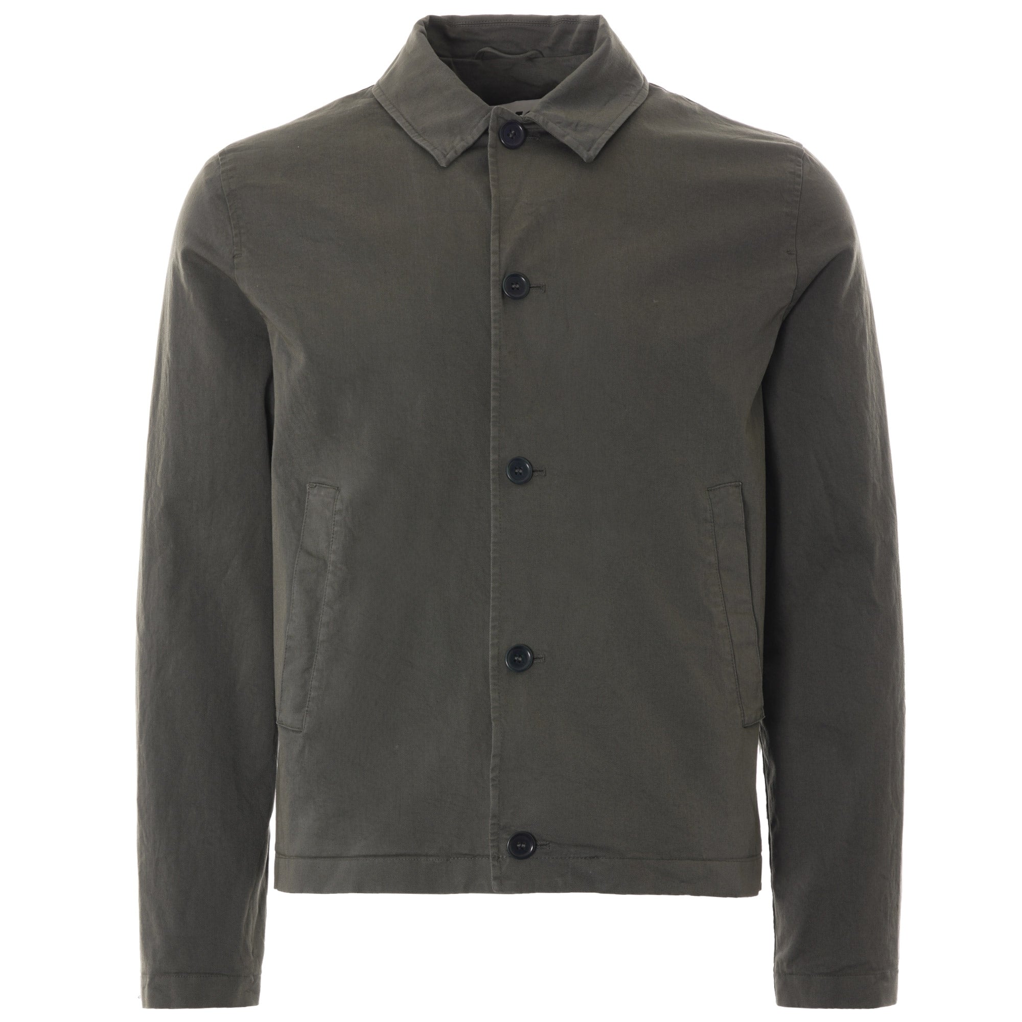 Groundhog Cotton Twill Jacket - Olive